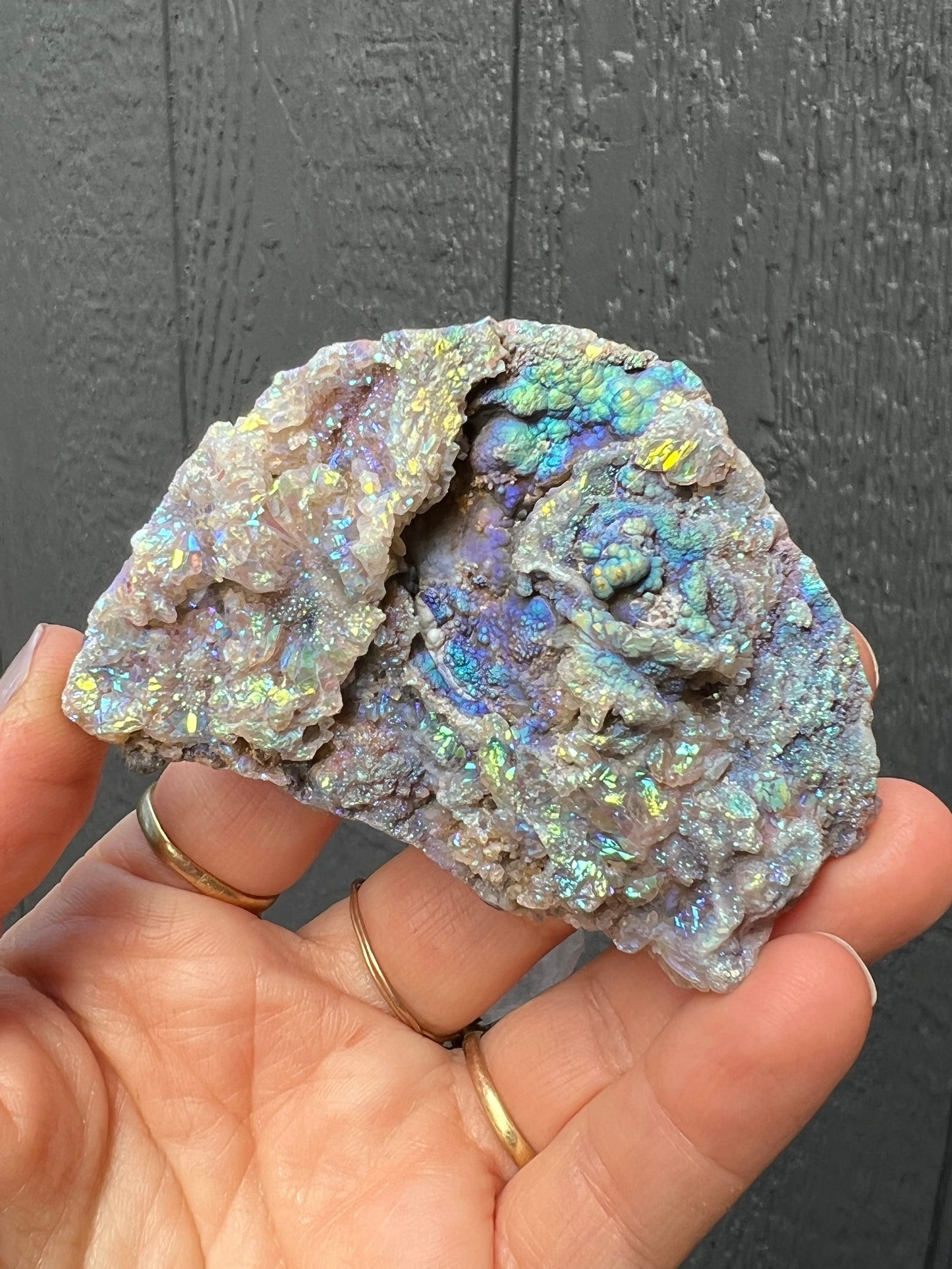 Angel Aura Botryoidal Chalcedony