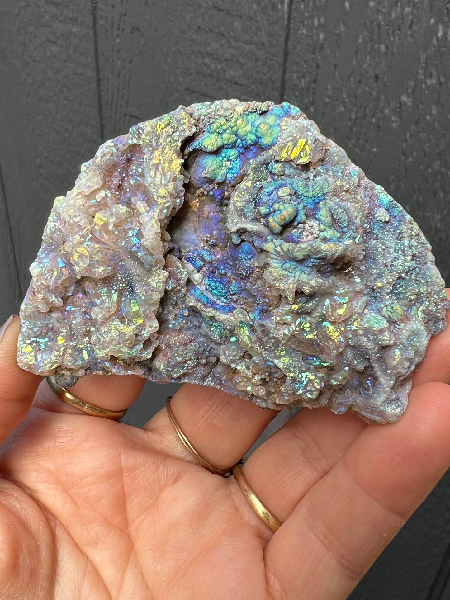 Angel Aura Botryoidal Chalcedony