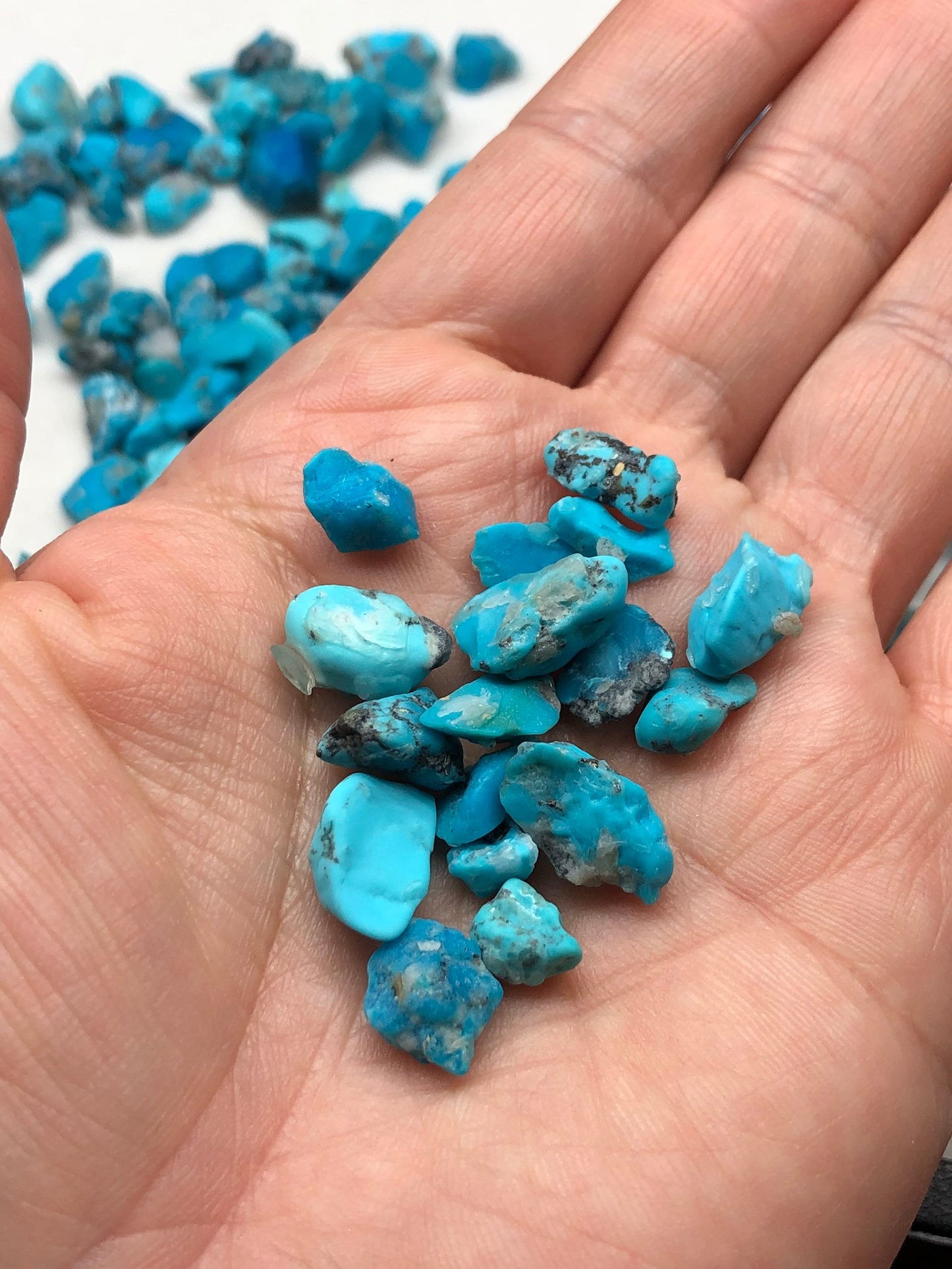Natural Arizona Turquoise, Throat Chakra, Strength, Awareness, Healing, Connection