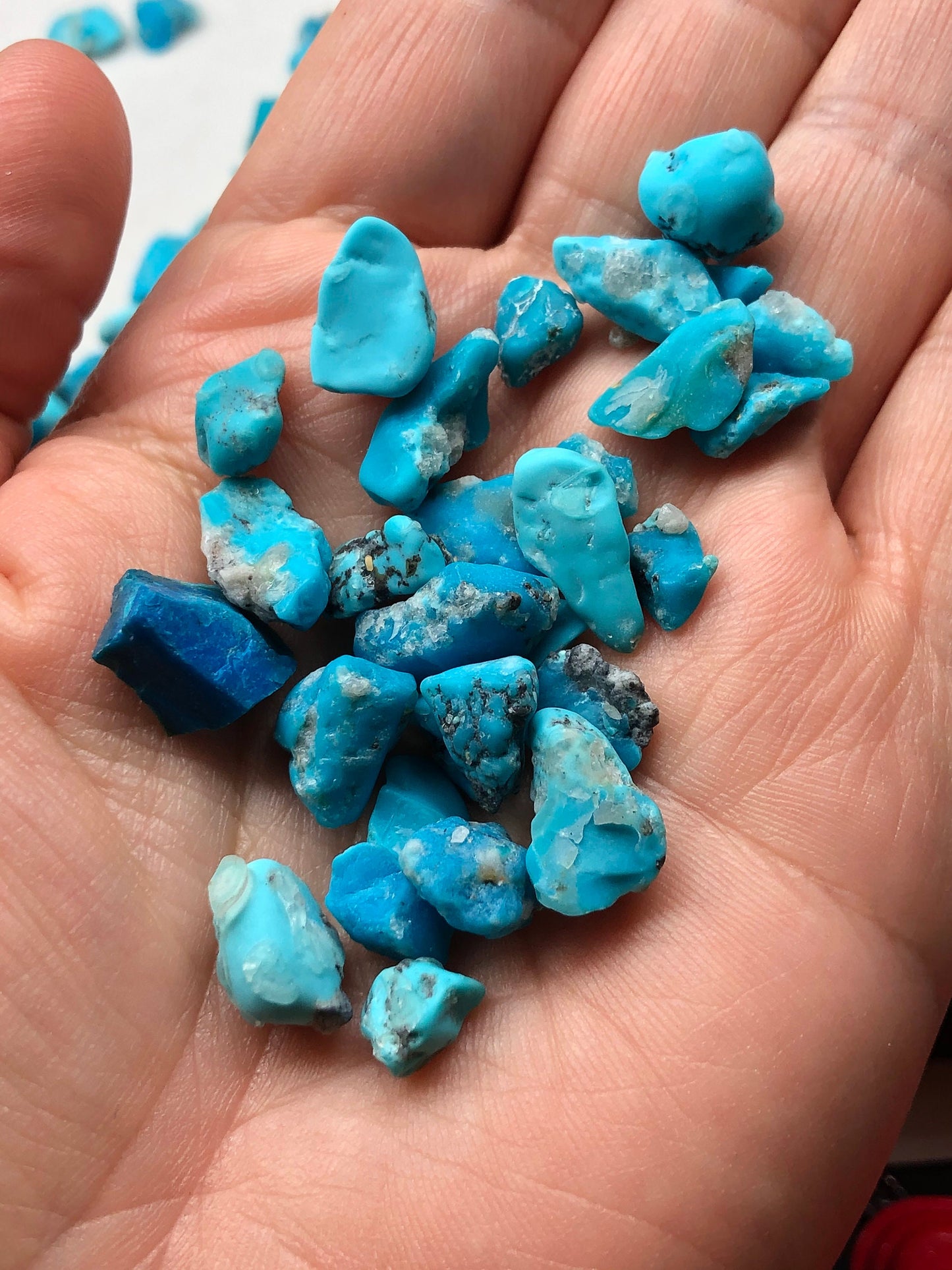 Natural Arizona Turquoise, Throat Chakra, Strength, Awareness, Healing, Connection