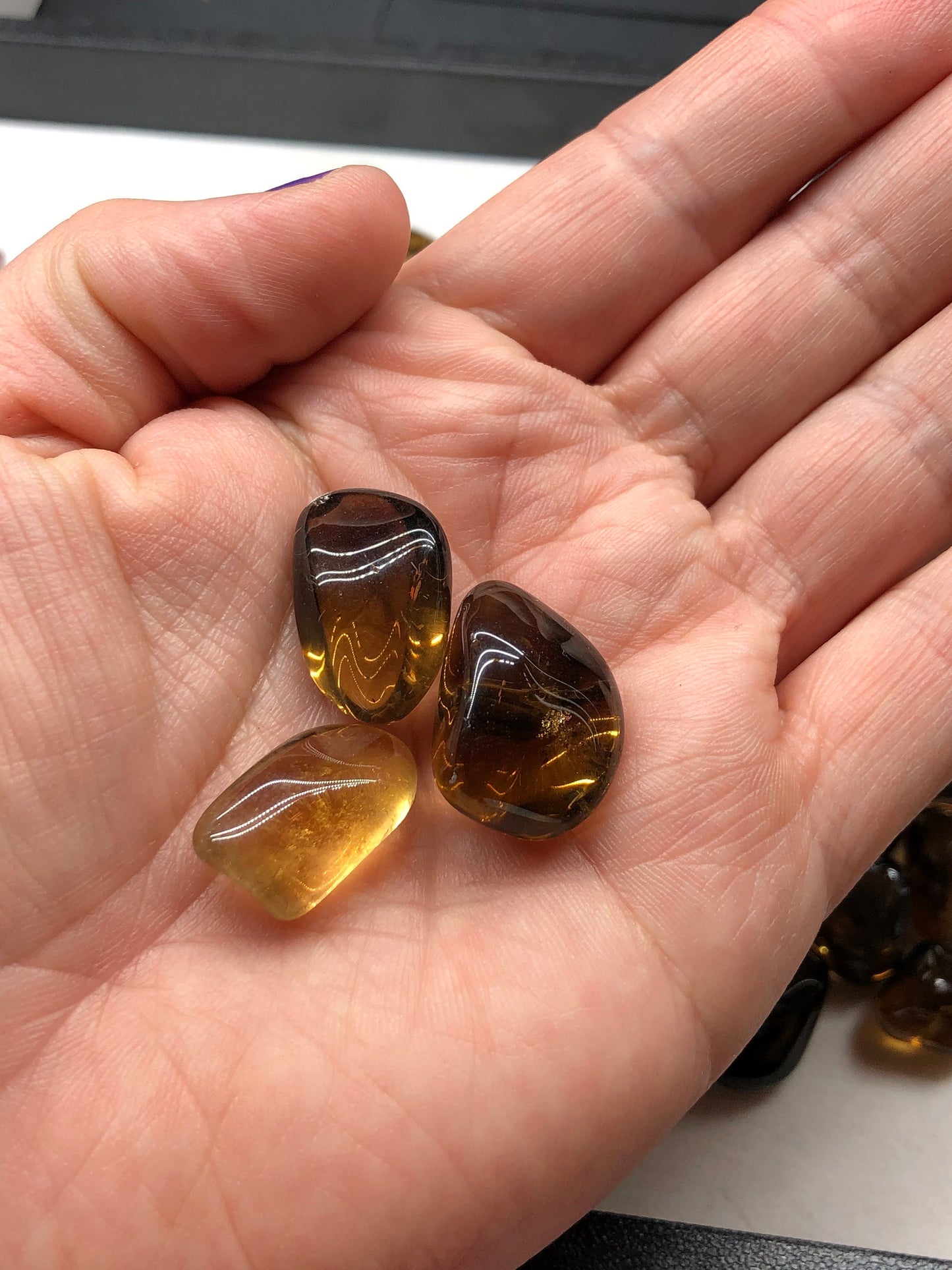 Citrine Tumbled Gemstone