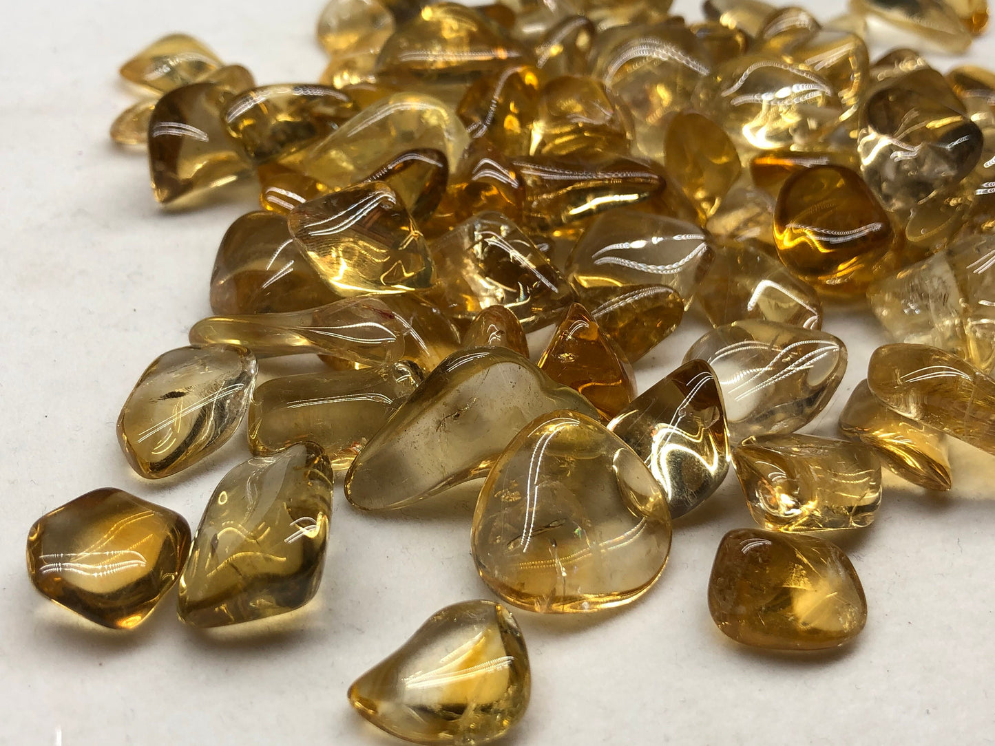 Citrine Tumbled Gemstones