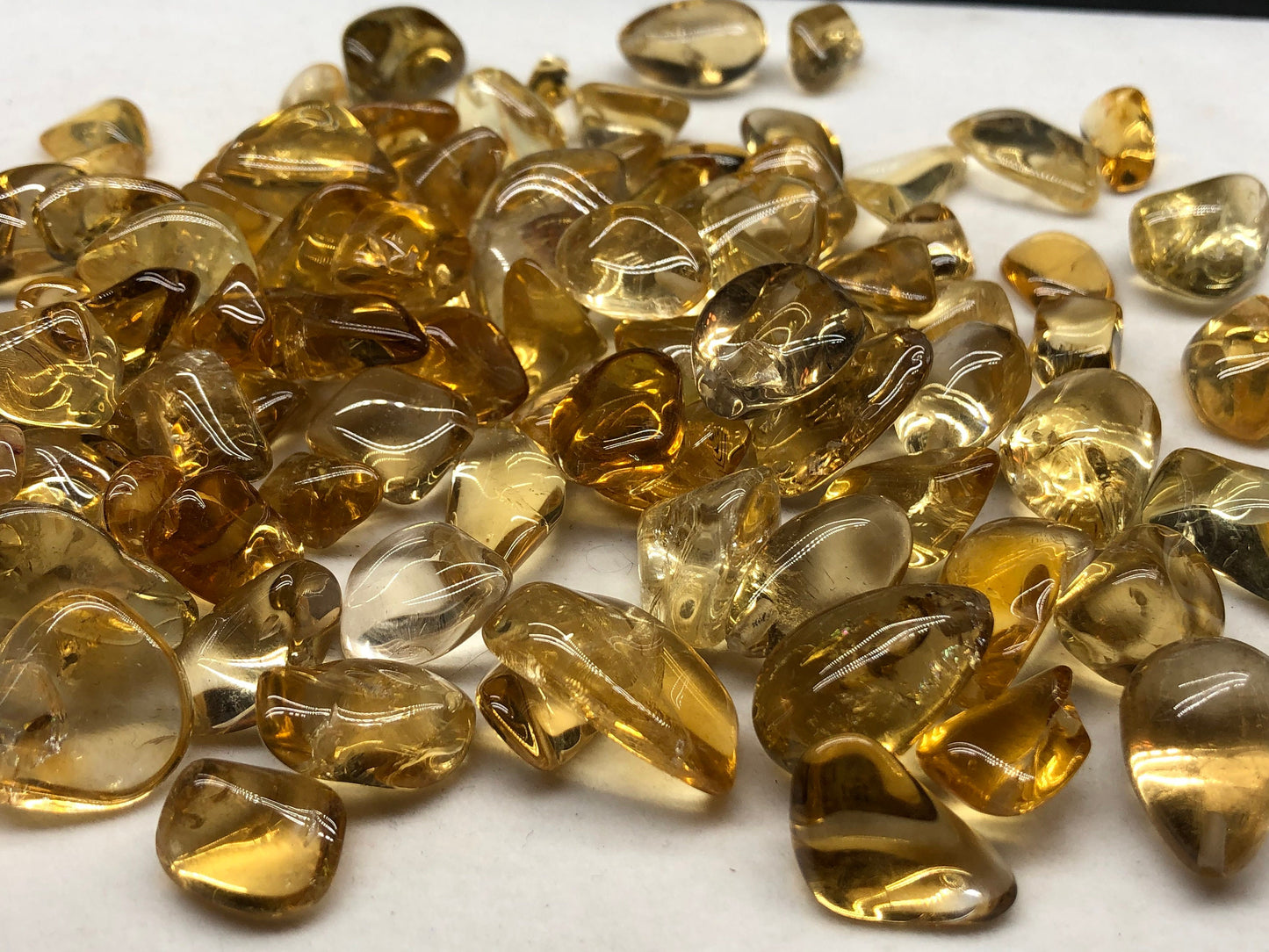 Citrine Tumbled Gemstones