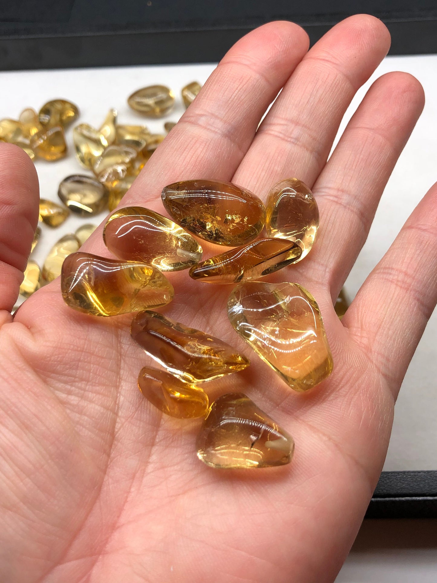 Citrine Tumbled Gemstones