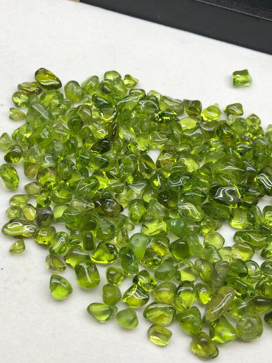 Peridot Tumbled Gemstones, Heart Chakra, Self Love, Heart, Empathy, Emotional Healing, Forgiveness