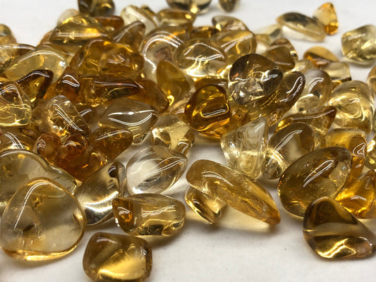 Citrine Tumbled Gemstones