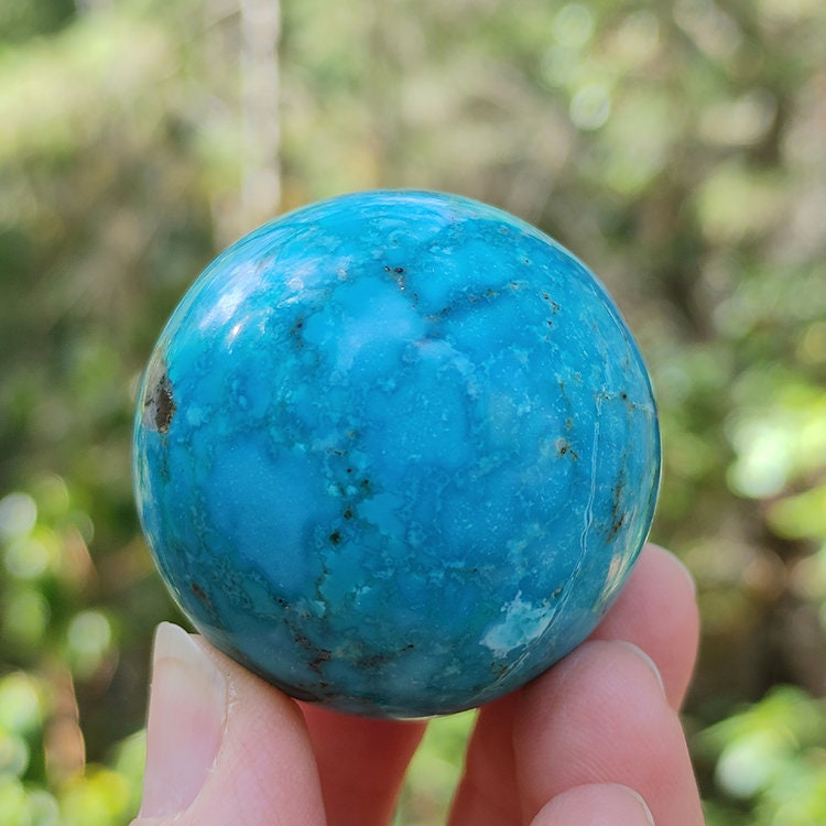 Rare Turquoise Sphere, Morenci, Arizona