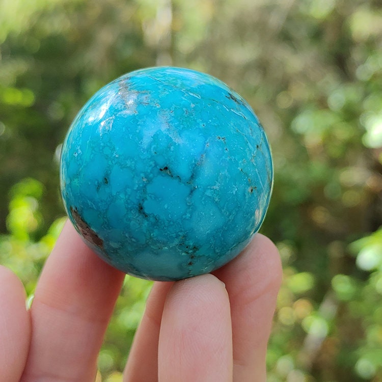 Rare Turquoise Sphere, Morenci, Arizona