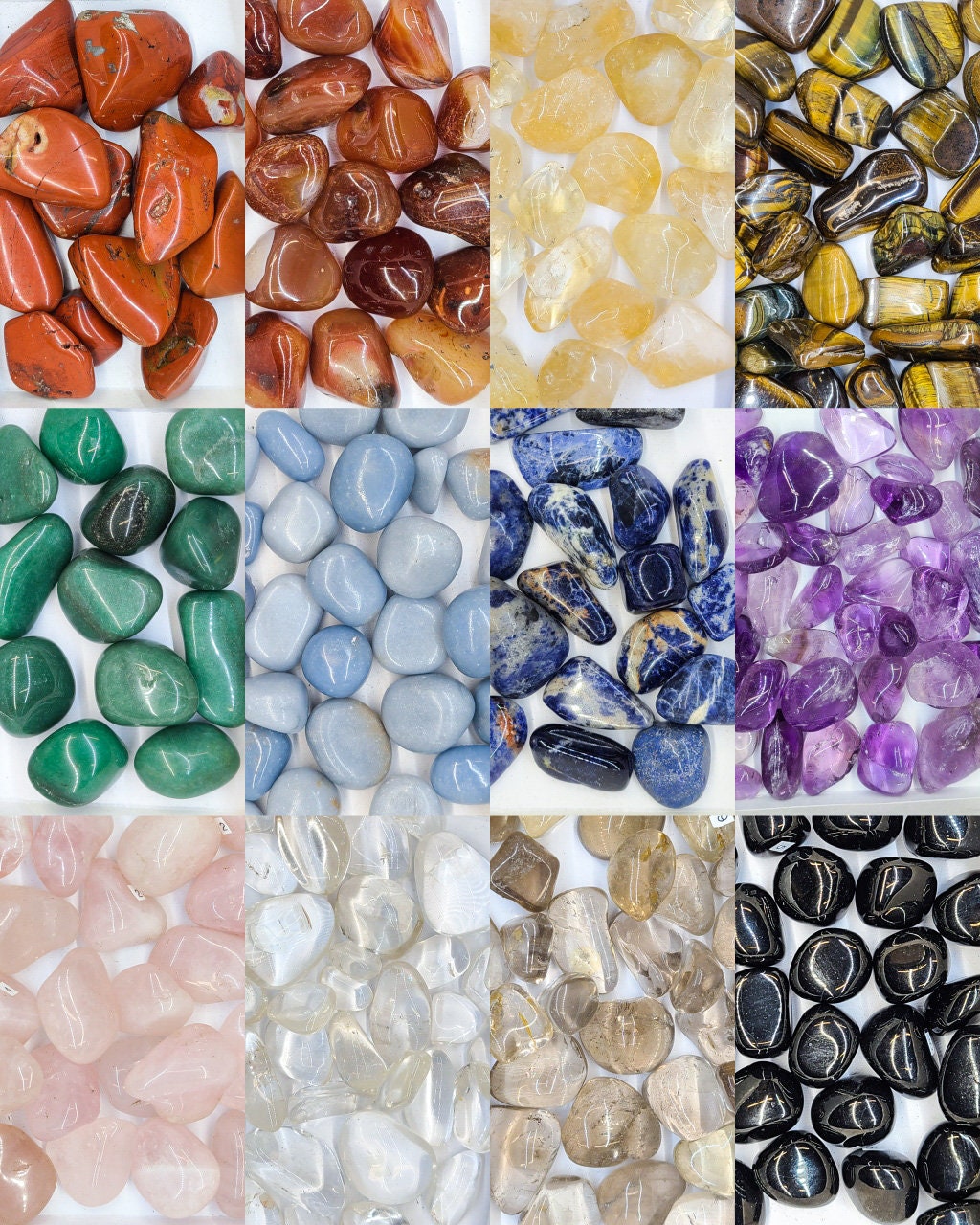 Tumbled Stone Collection, 12 PC Set
