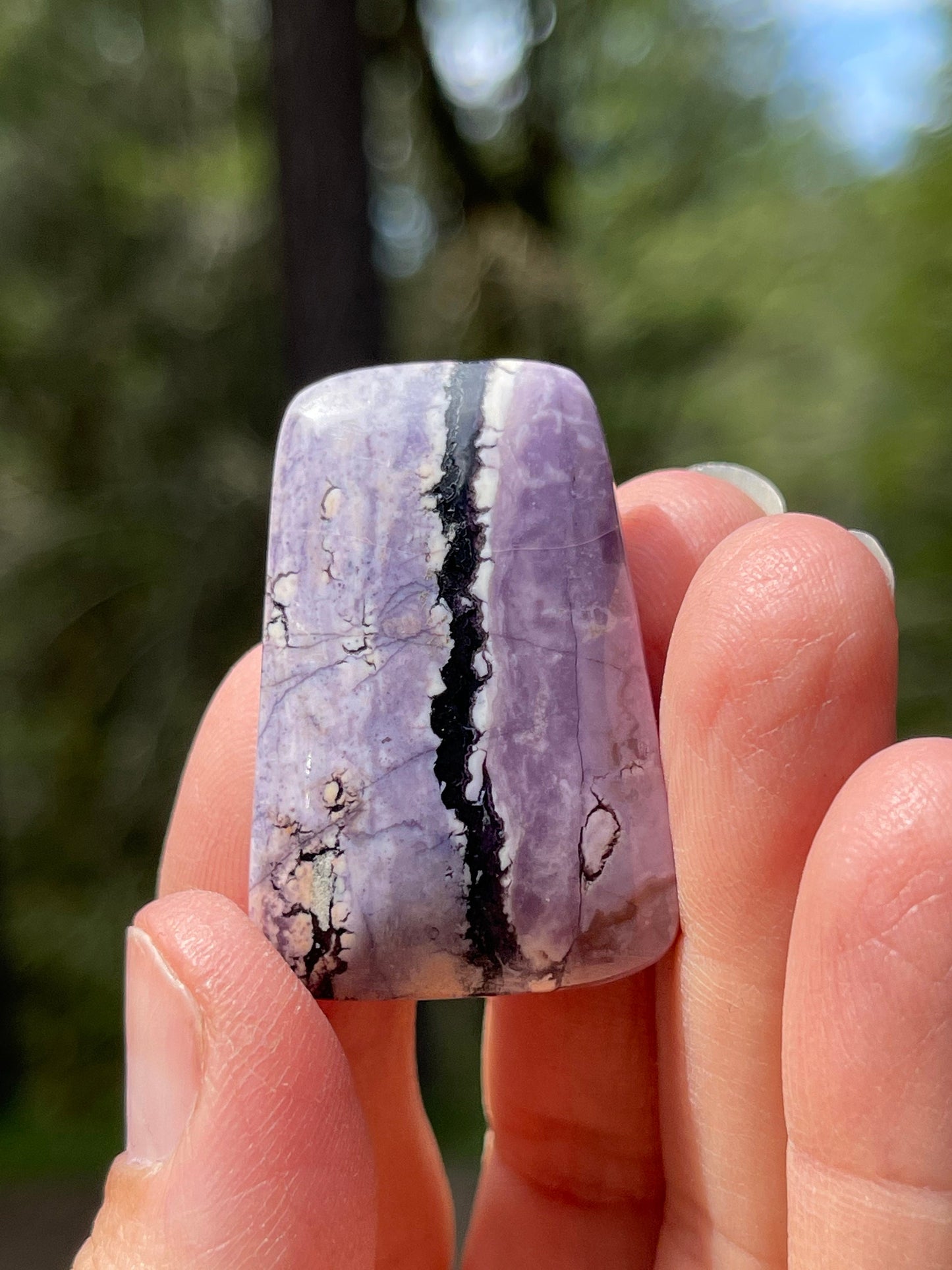 Bertrandite "Tiffany Stone" Cabochon