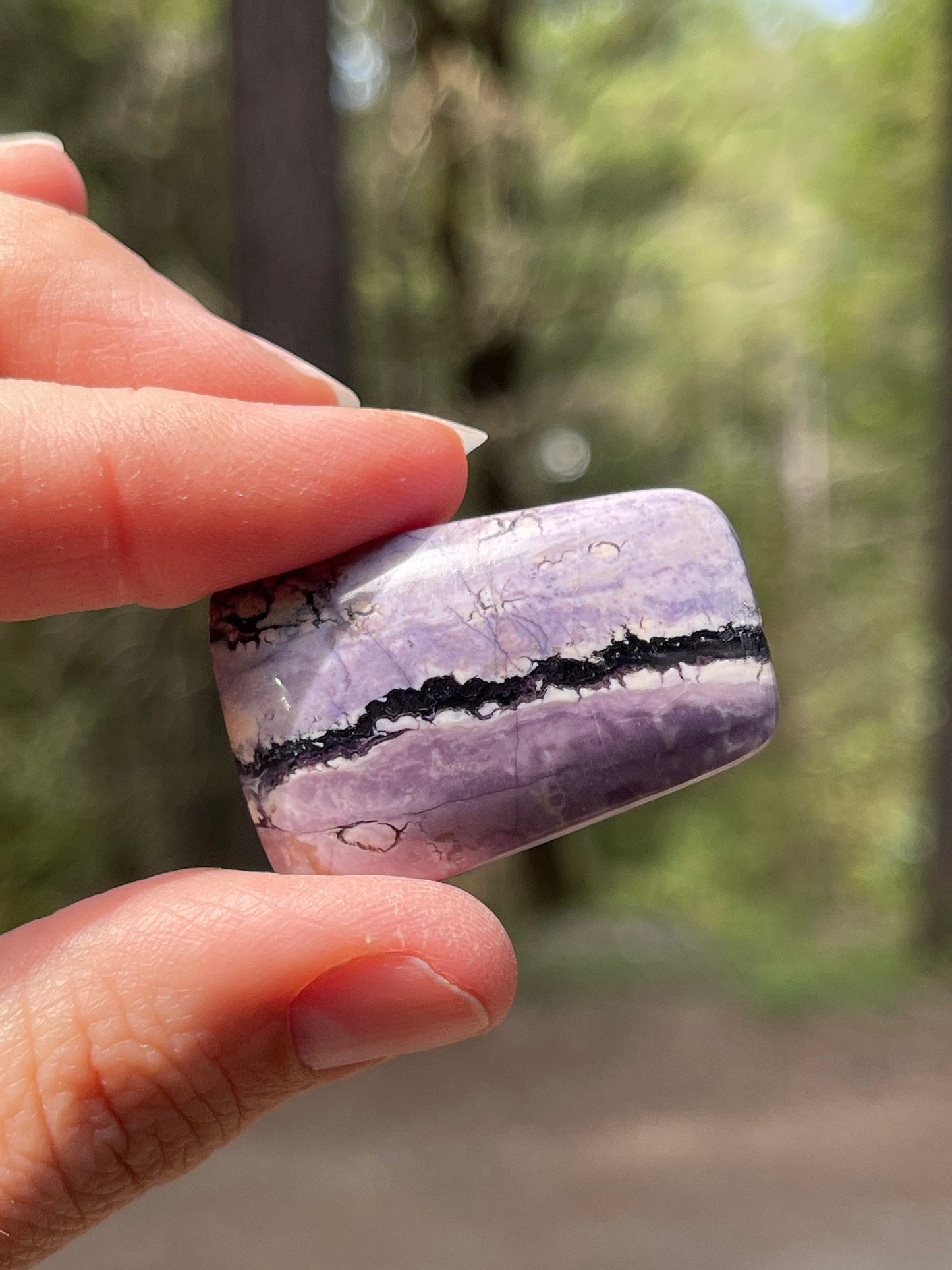 Bertrandite "Tiffany Stone" Cabochon