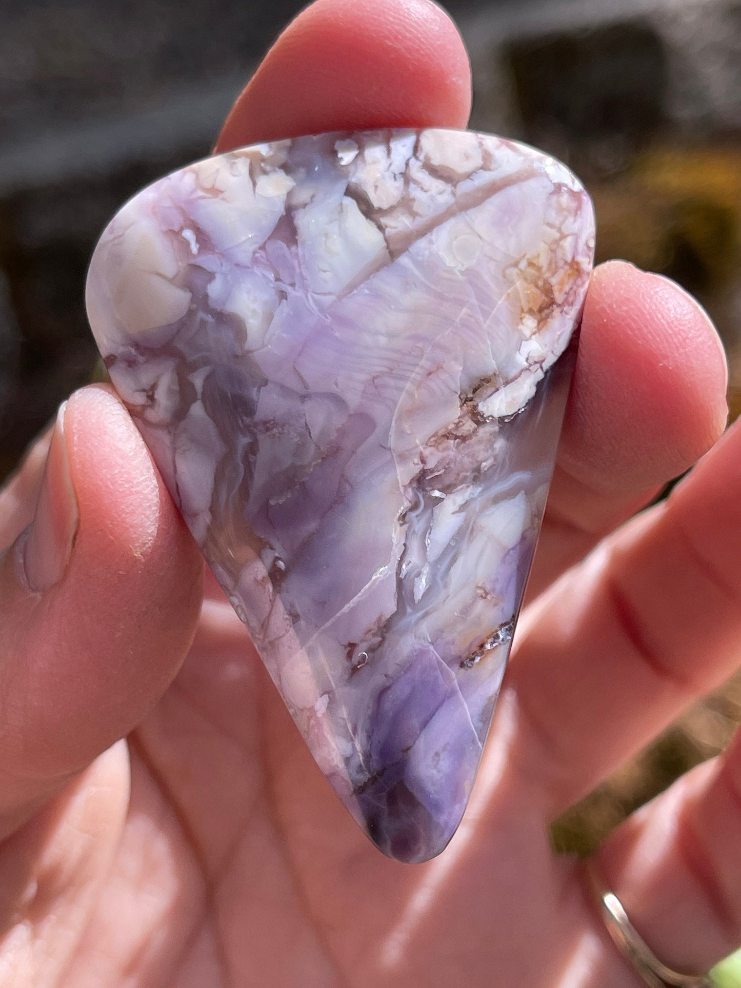 Bertrandite "Tiffany Stone" Cabochon