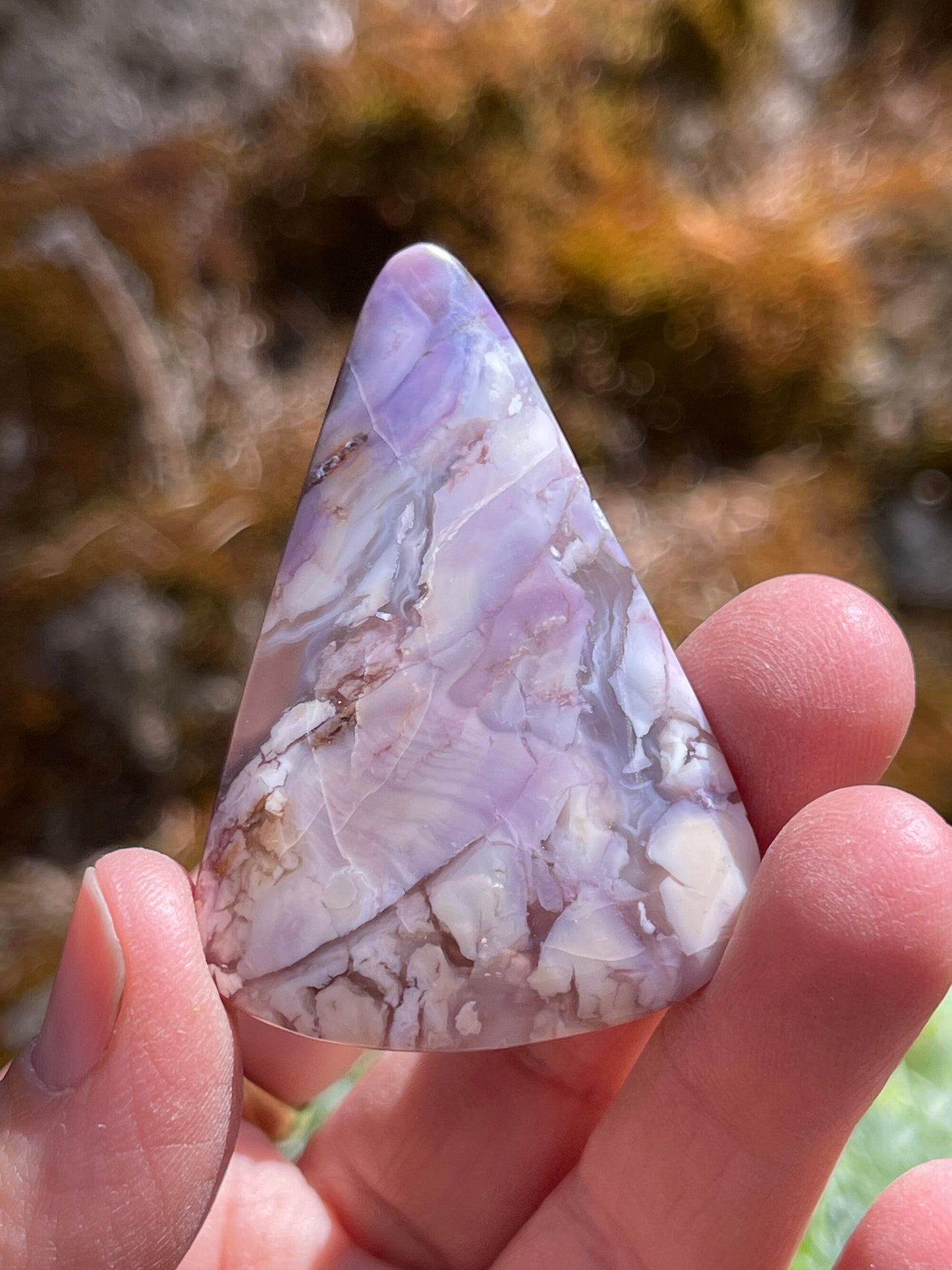 Bertrandite "Tiffany Stone" Cabochon