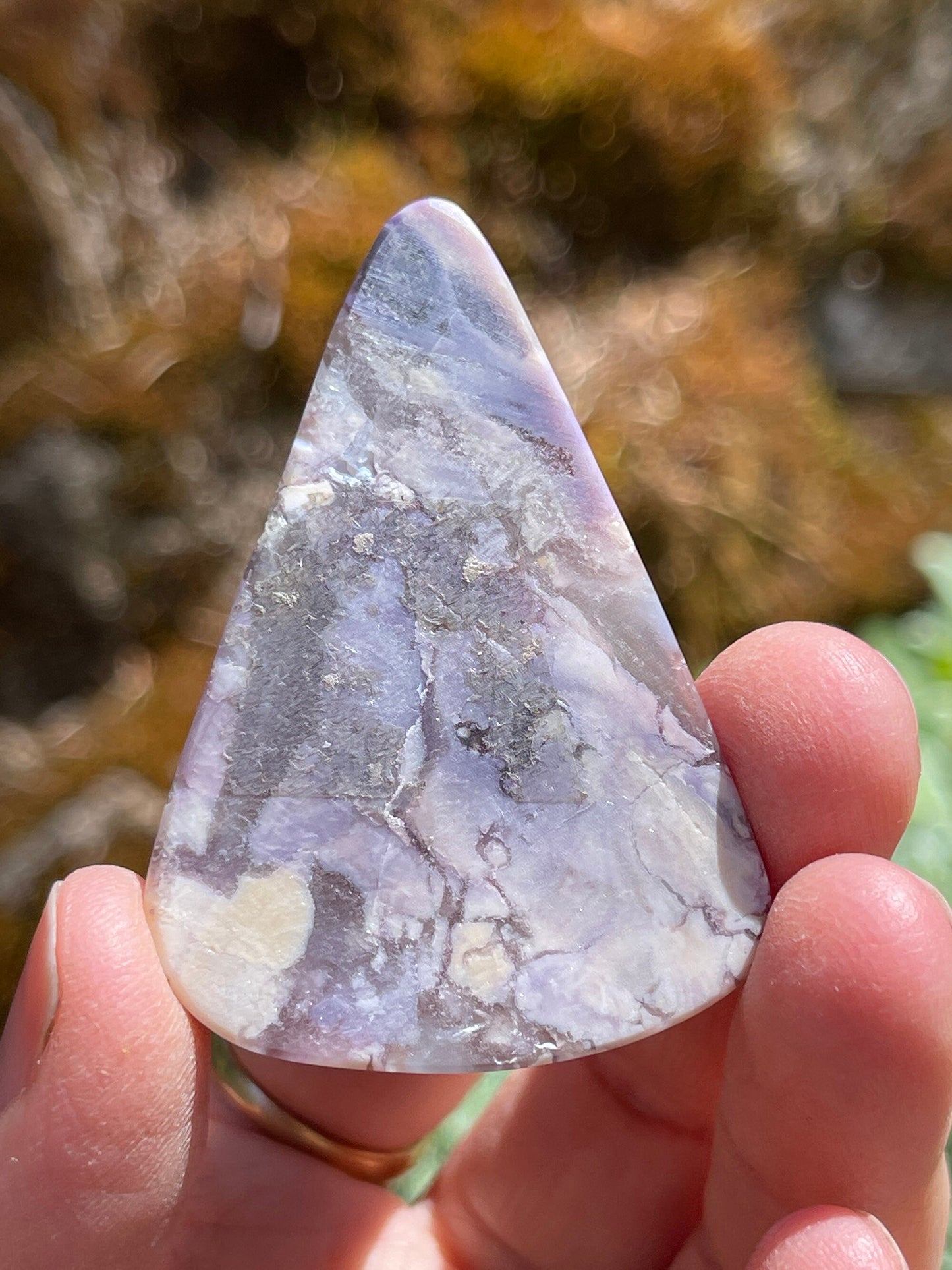Bertrandite "Tiffany Stone" Cabochon