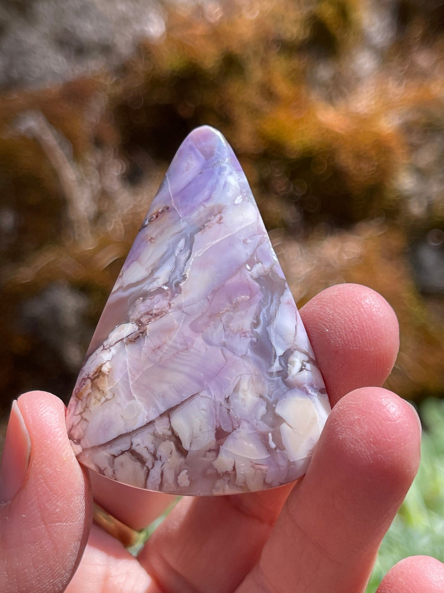 Bertrandite "Tiffany Stone" Cabochon