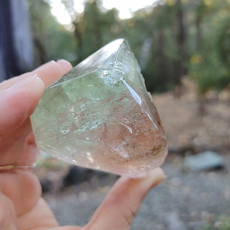 Bi-color Beryl Morganite & Aquamarine Crystal