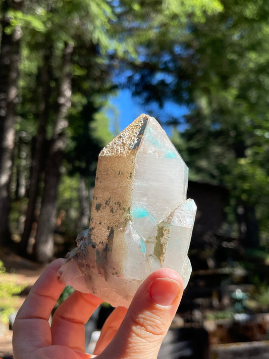 Ajoite in Quartz, Messina Africa