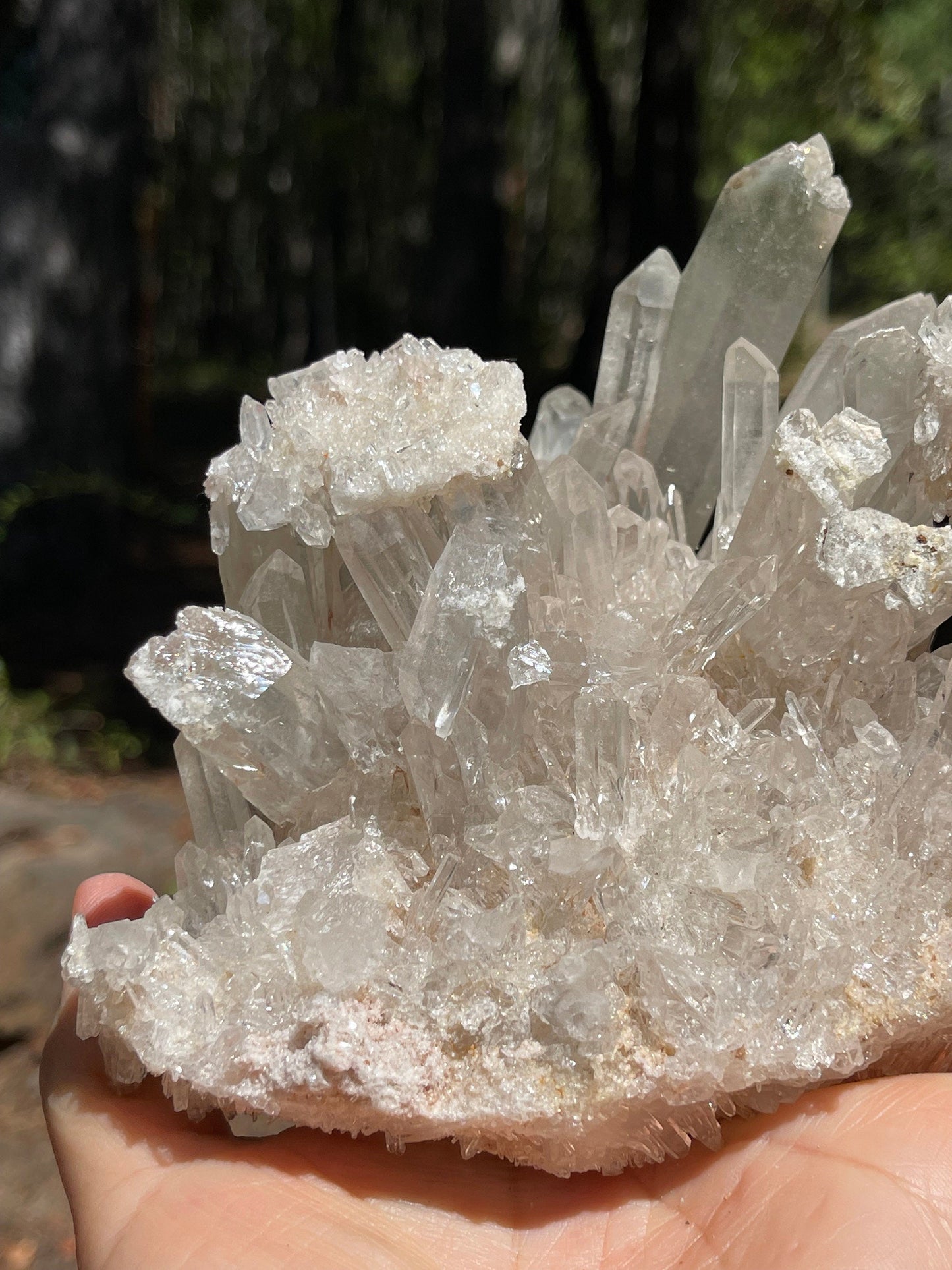 Pink Himalayan Quartz Cluster Mashup