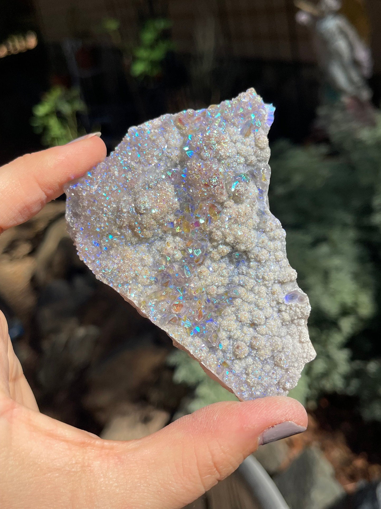 Angel Aura Amethyst Flower