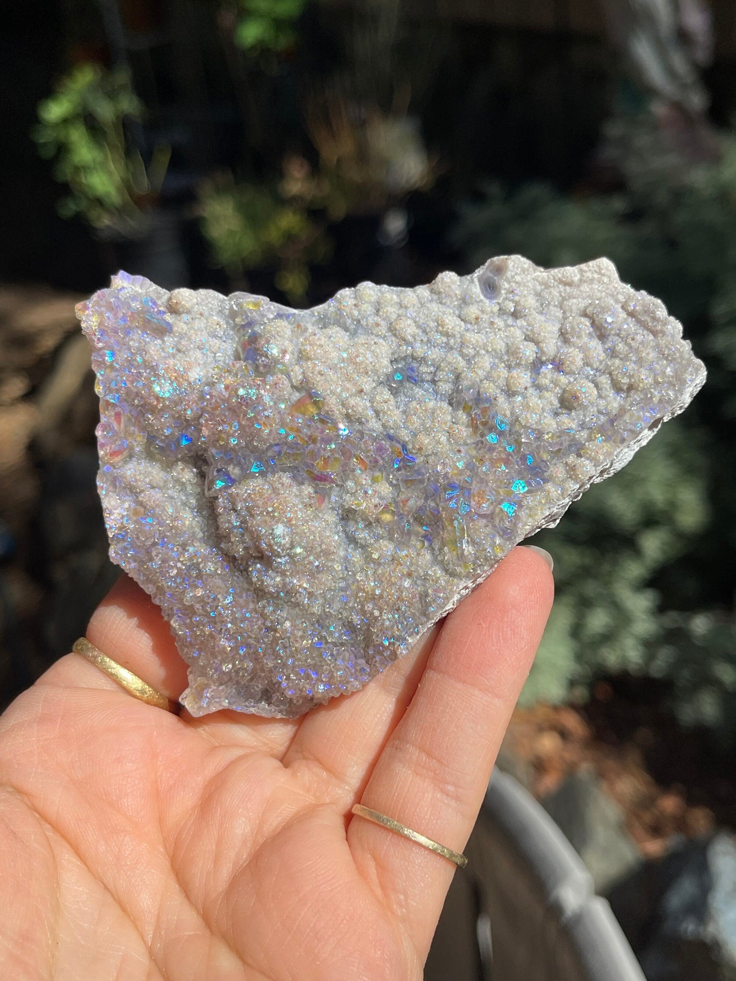 Angel Aura Amethyst Flower