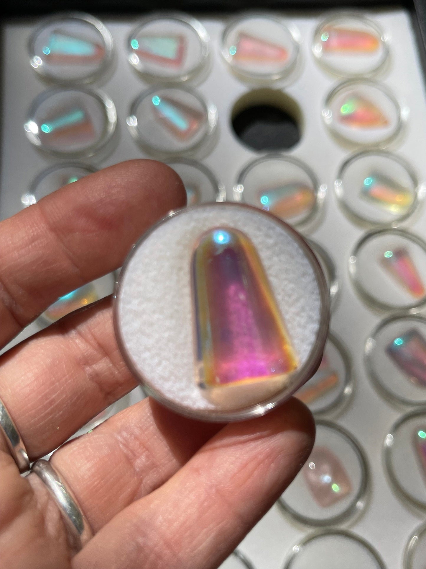 Angel Aura Rose Quartz Popsicle Freeform