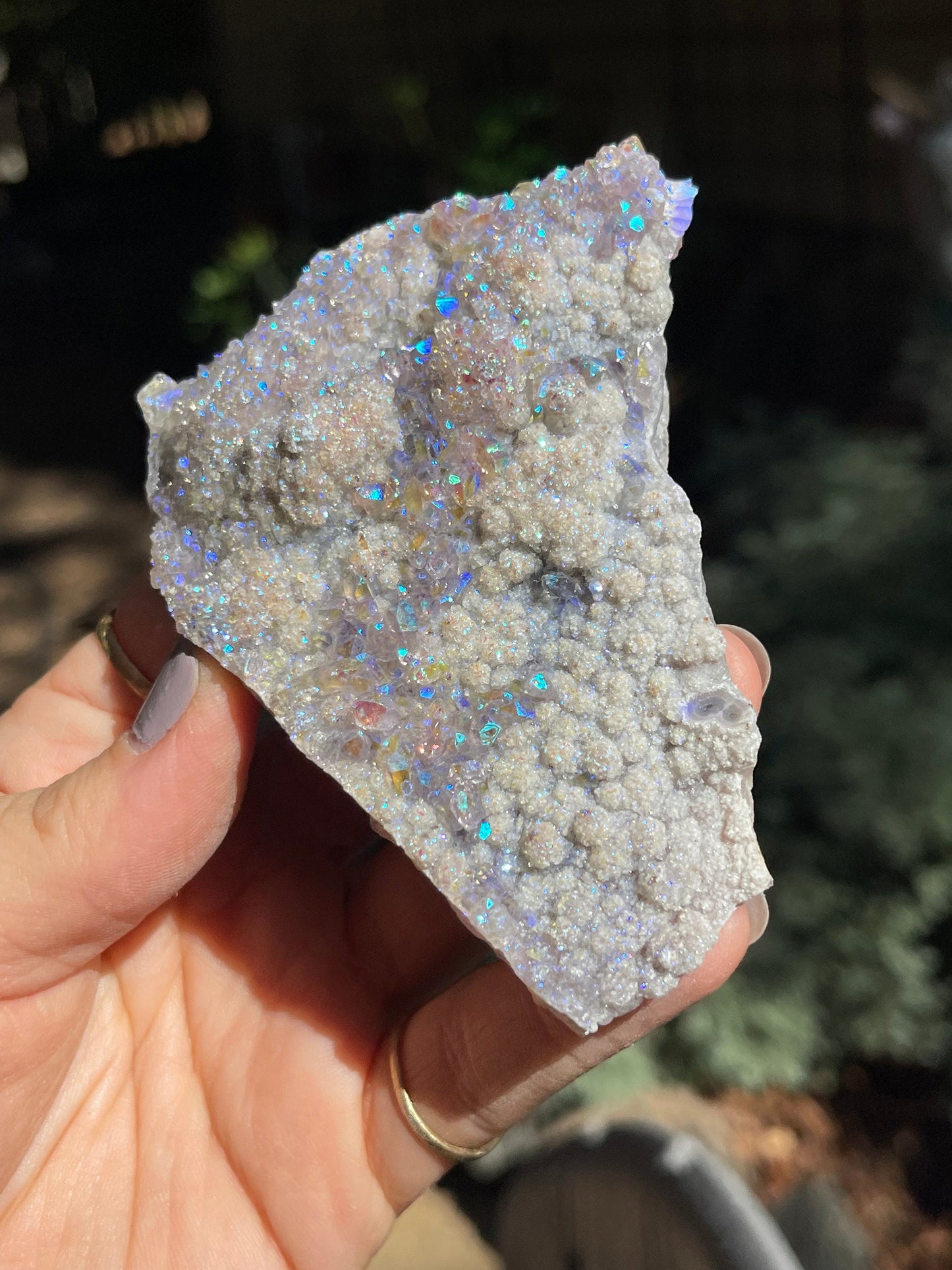 Angel Aura Amethyst Flower