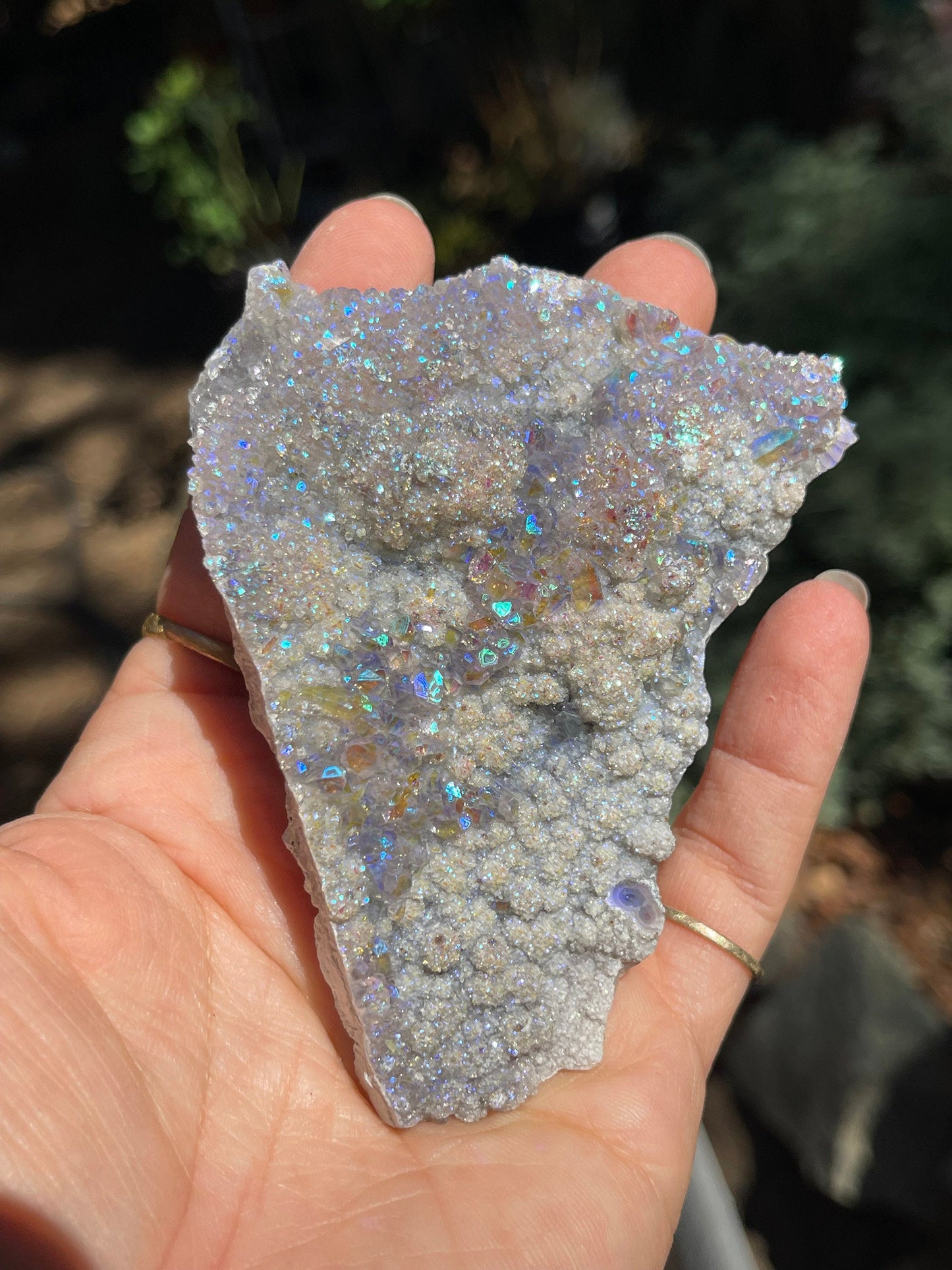 Angel Aura Amethyst Flower