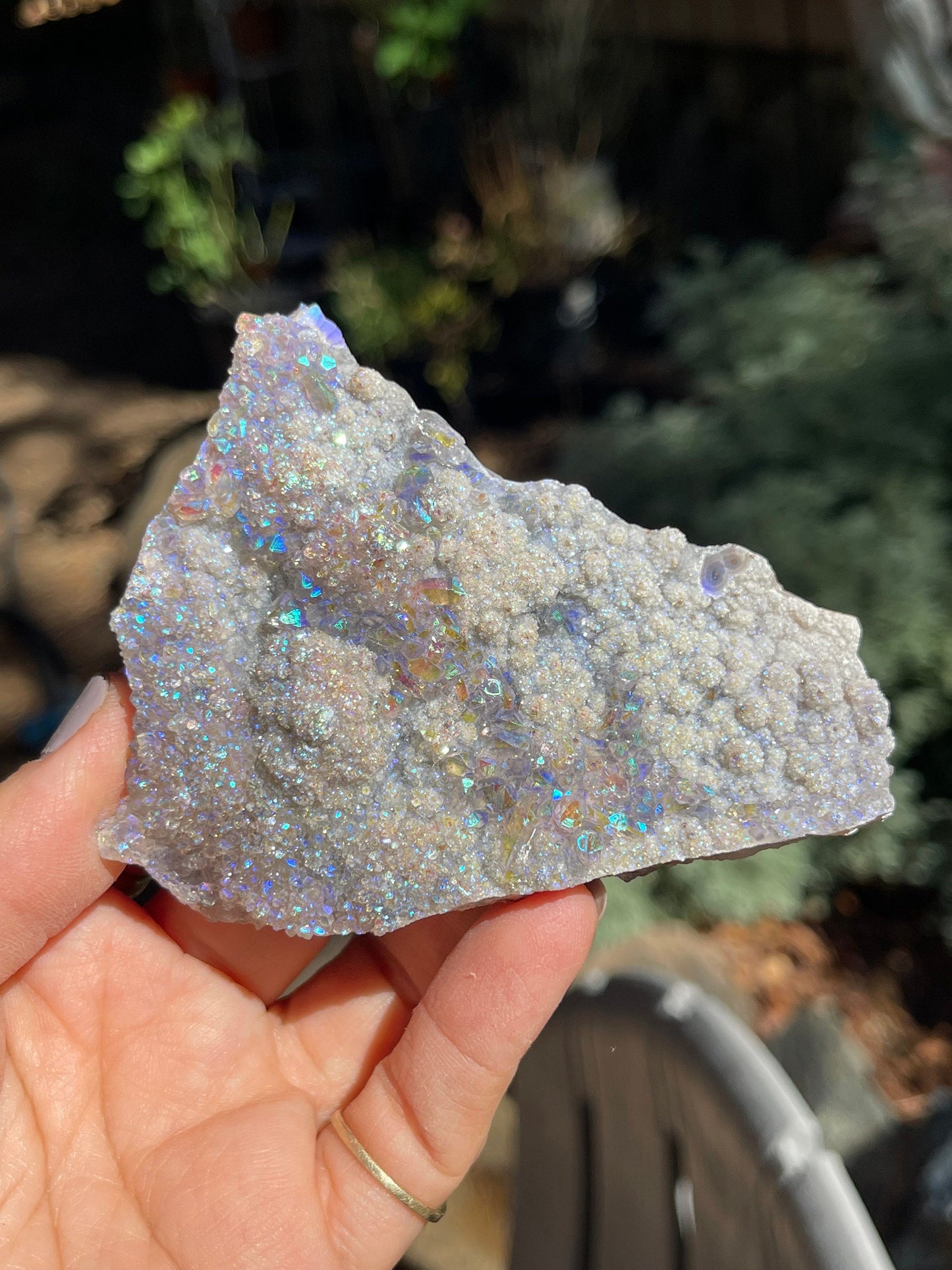 Angel Aura Amethyst Flower