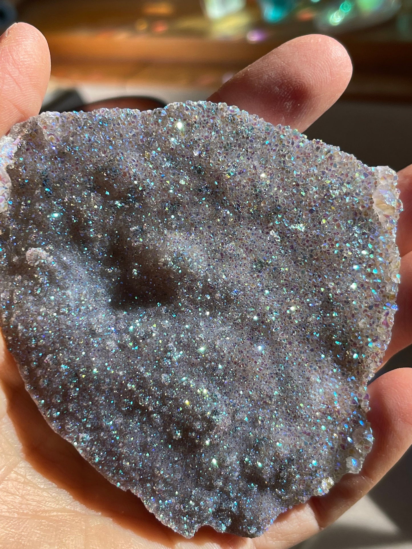 Angel Aura Amethyst Flower