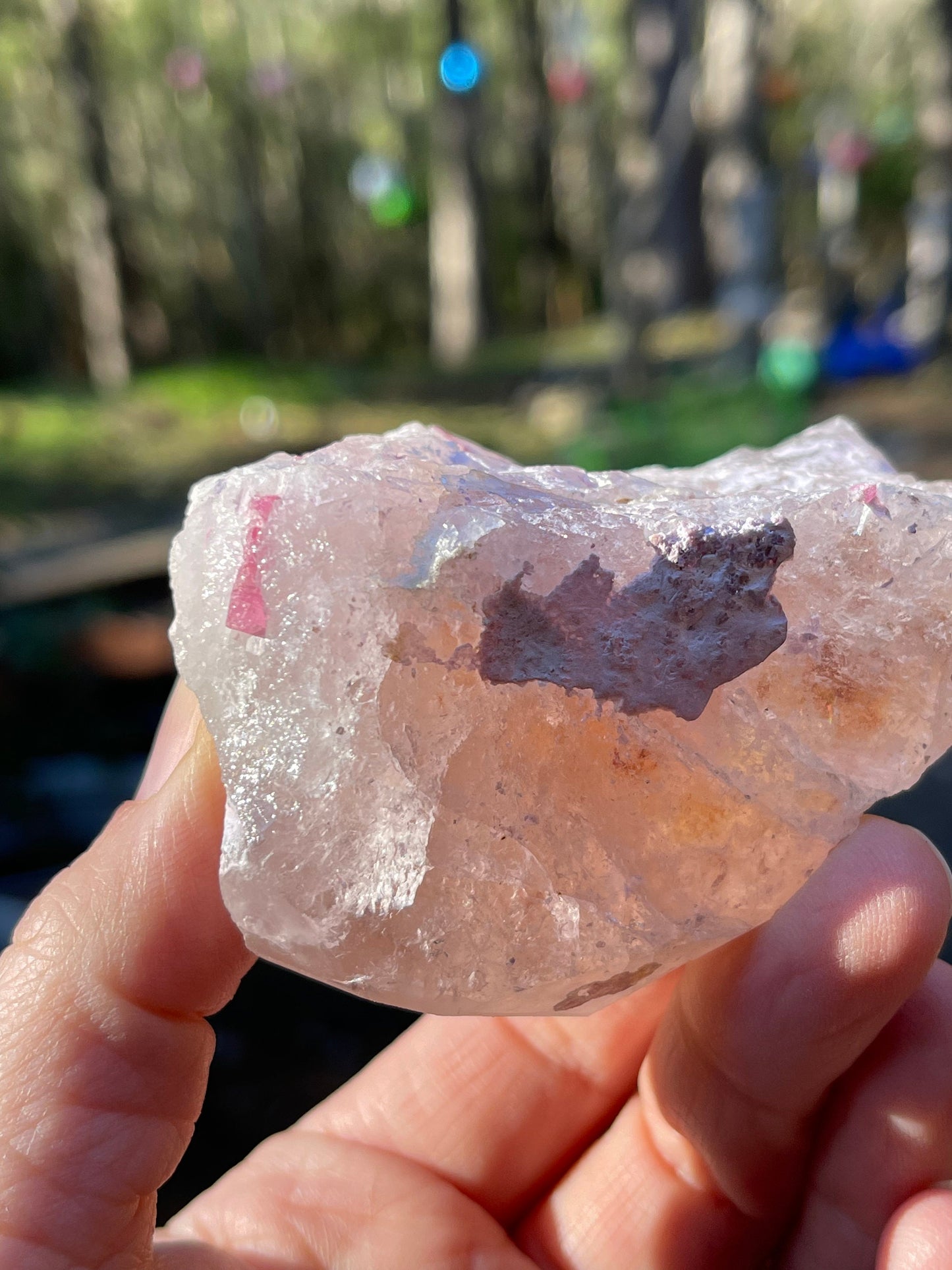 Morganite and Pink Tourmaline Crystal, Stewart Mine, San Diego, CA USA