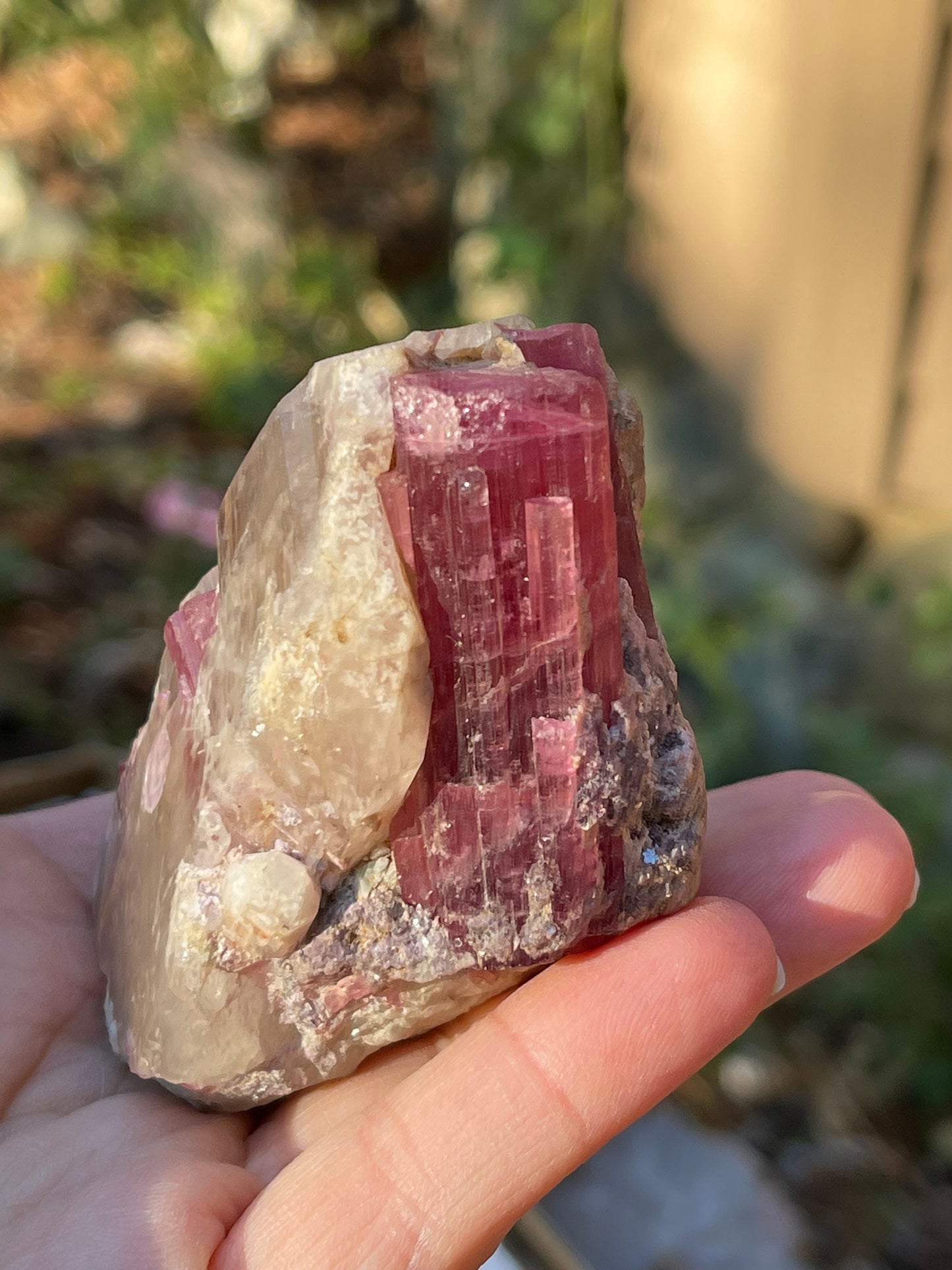 Stewart Mine Pink Tourmaline, Lepidolite, Smoky Quartz, Heart Chakra, Self Love, Heart, Empathy, Emotional Healing, PTSM-0116