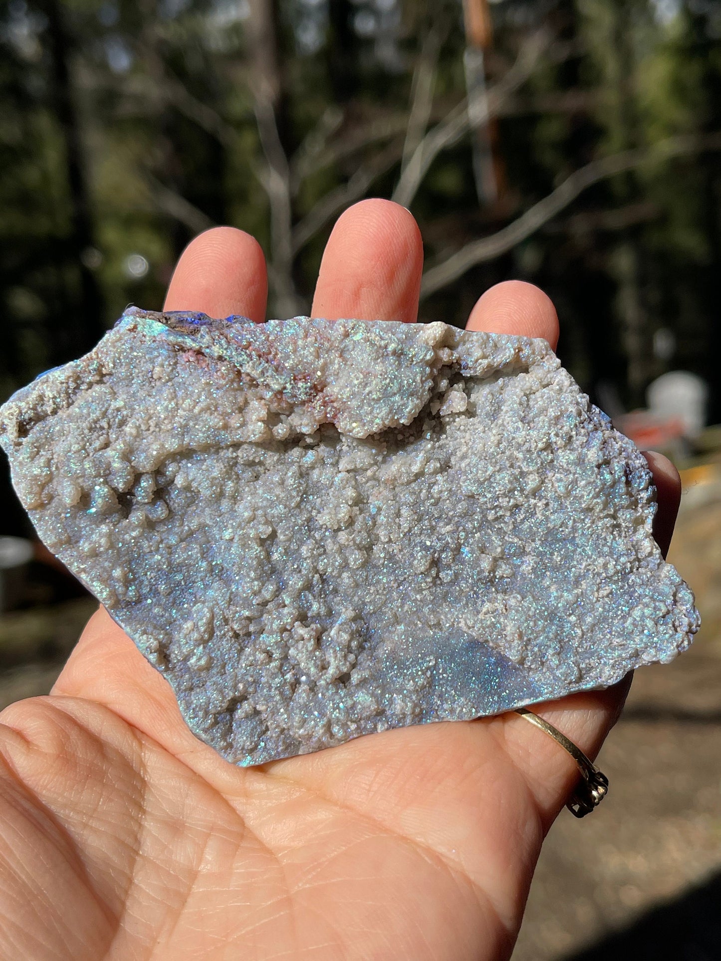 Angel Aura Chalcedony Concho