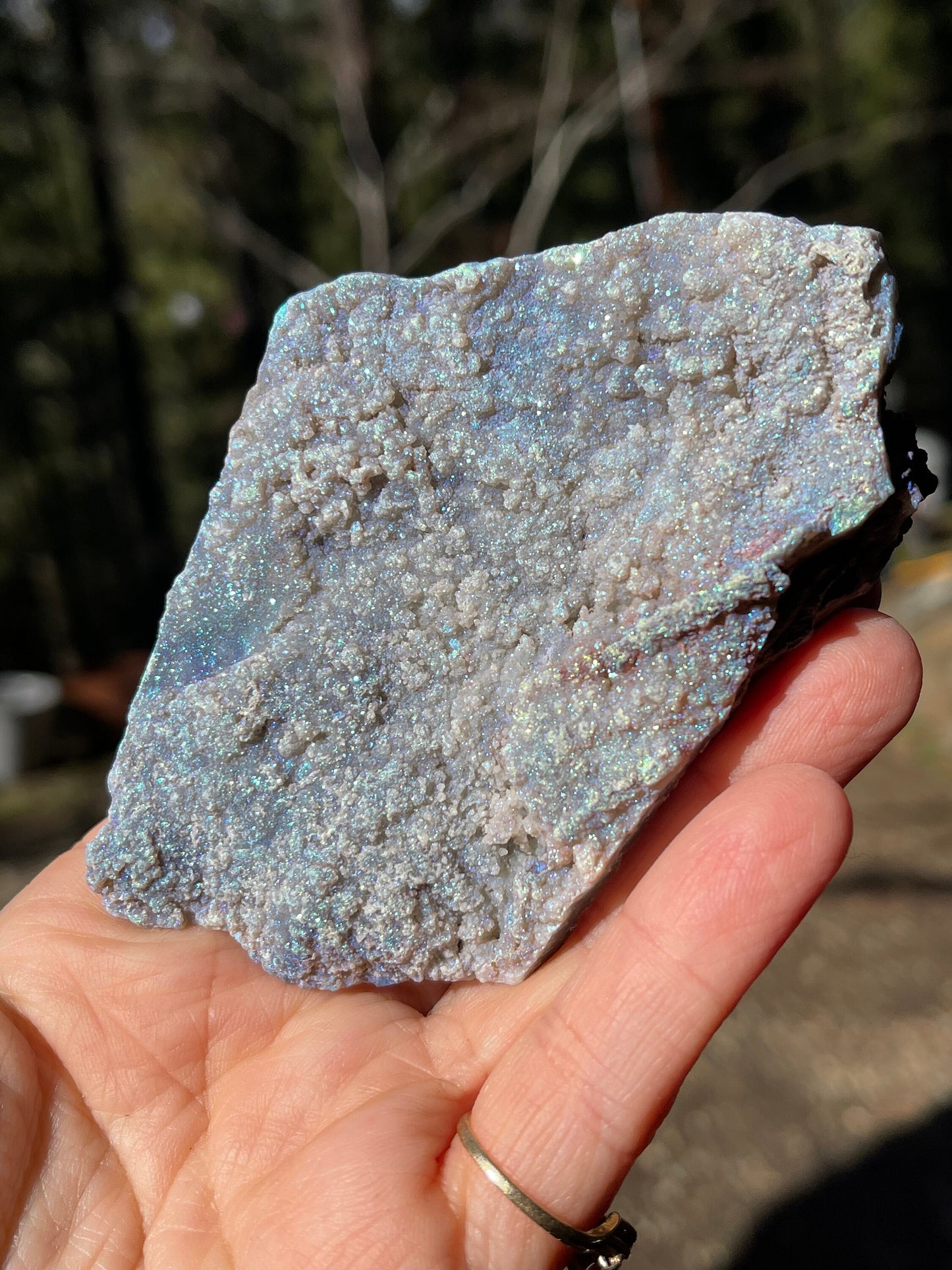 Angel Aura Chalcedony Concho