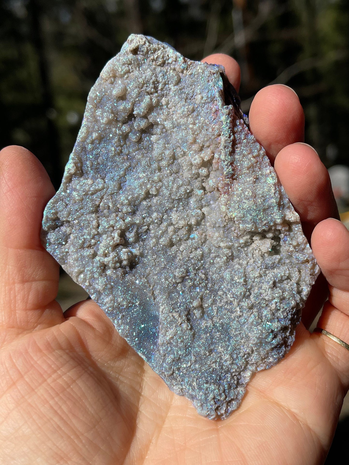 Angel Aura Chalcedony Concho