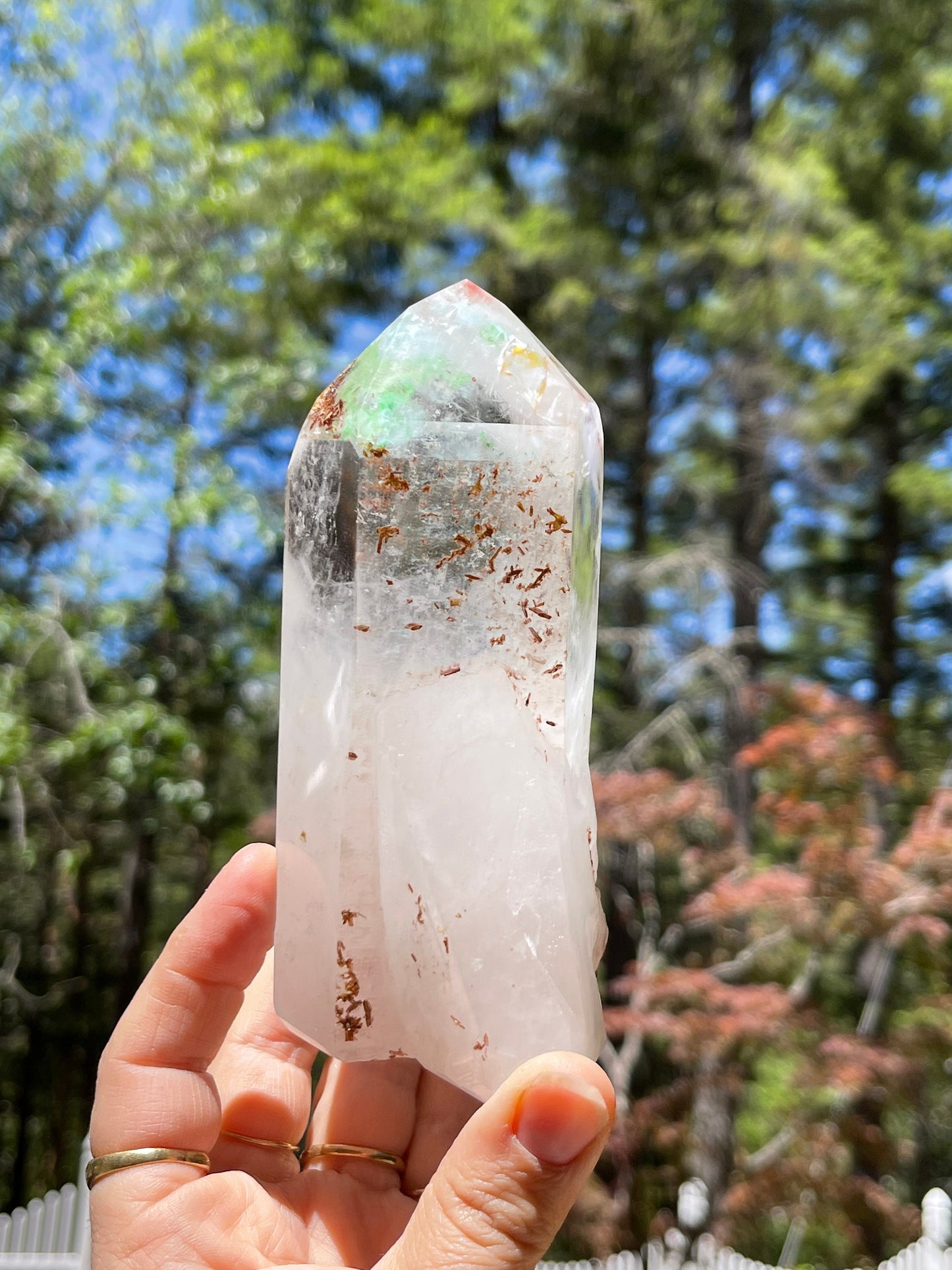 Ajoite, Tangeite and Copper in Quartz, Messina Africa