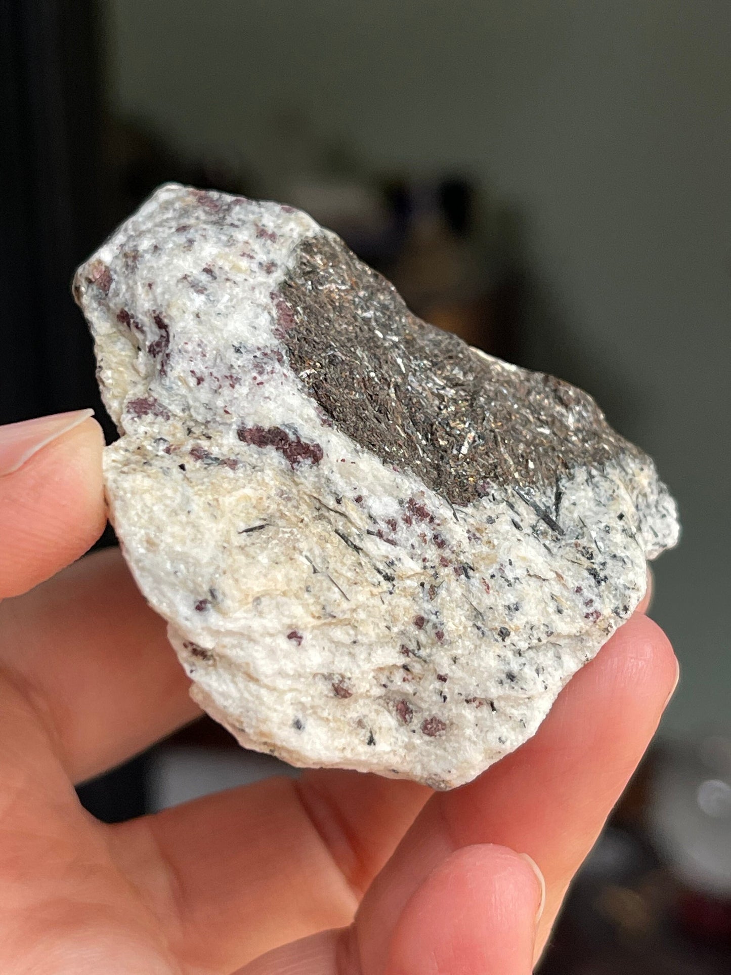Astrophyllite Starburst, Shimmering Minerals