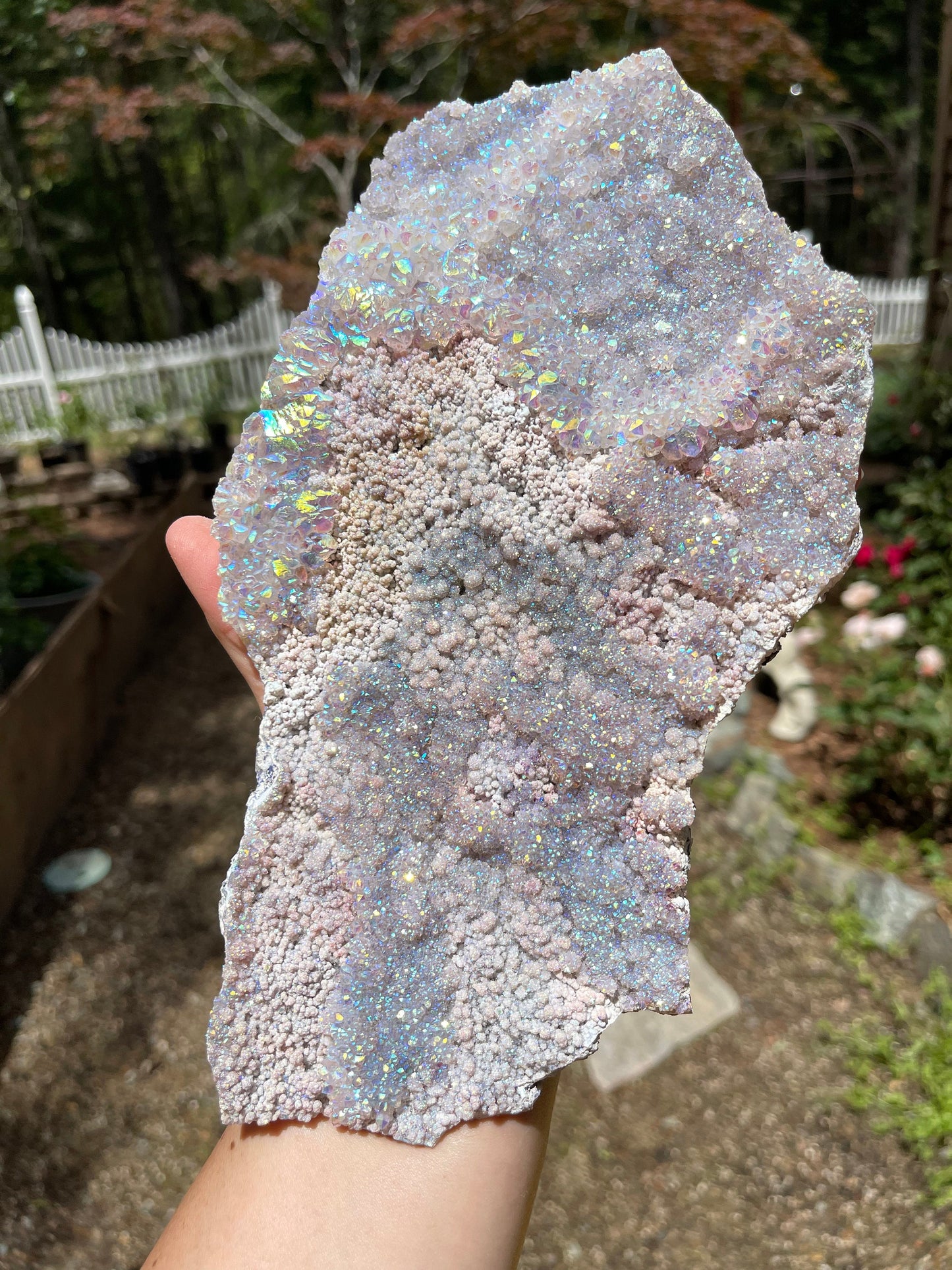 Angel Aura Amethyst Flower