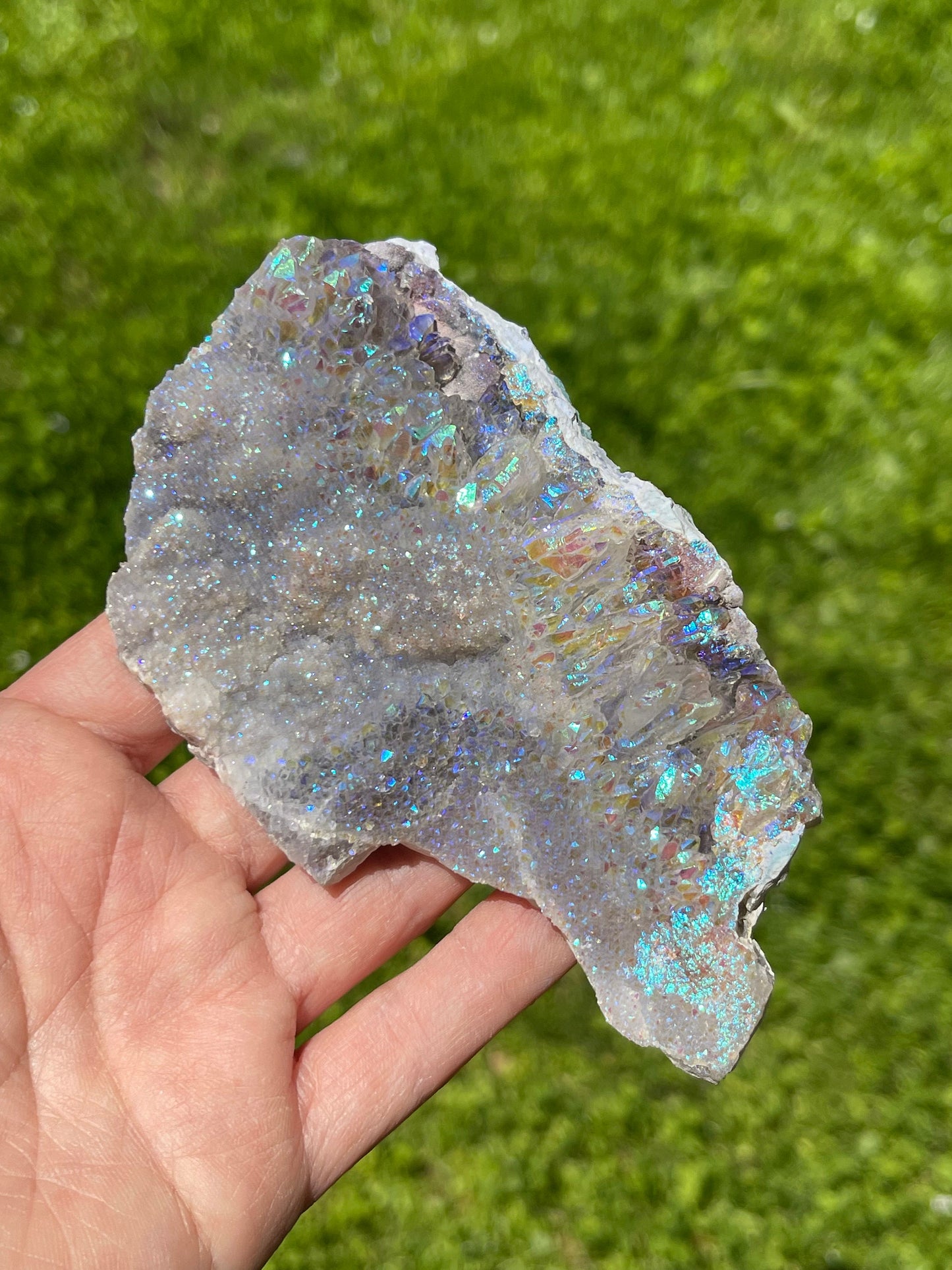 Angel Aura Amethyst Flower