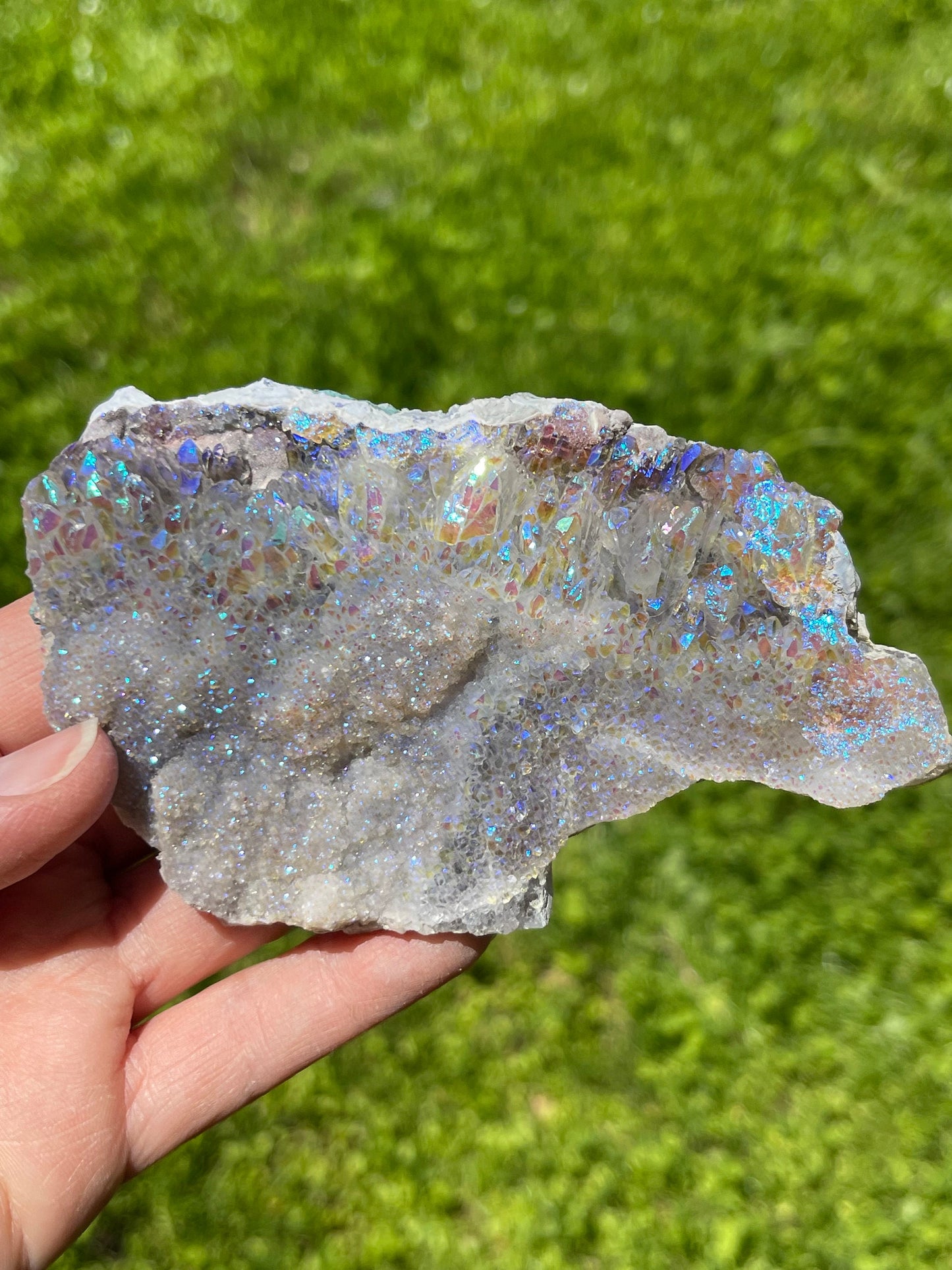 Angel Aura Amethyst Flower