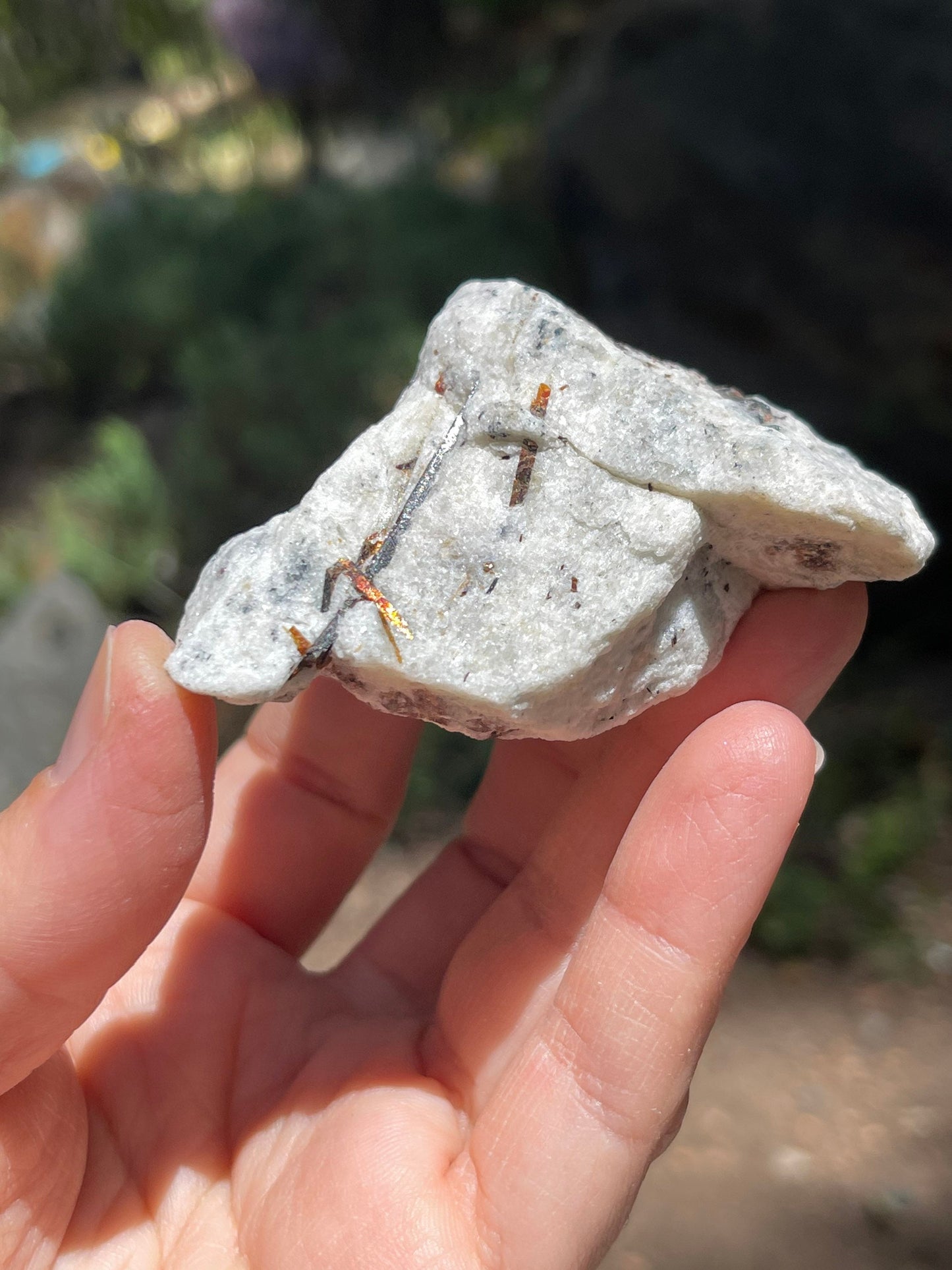 Astrophyllite Starburst, Shimmering Minerals