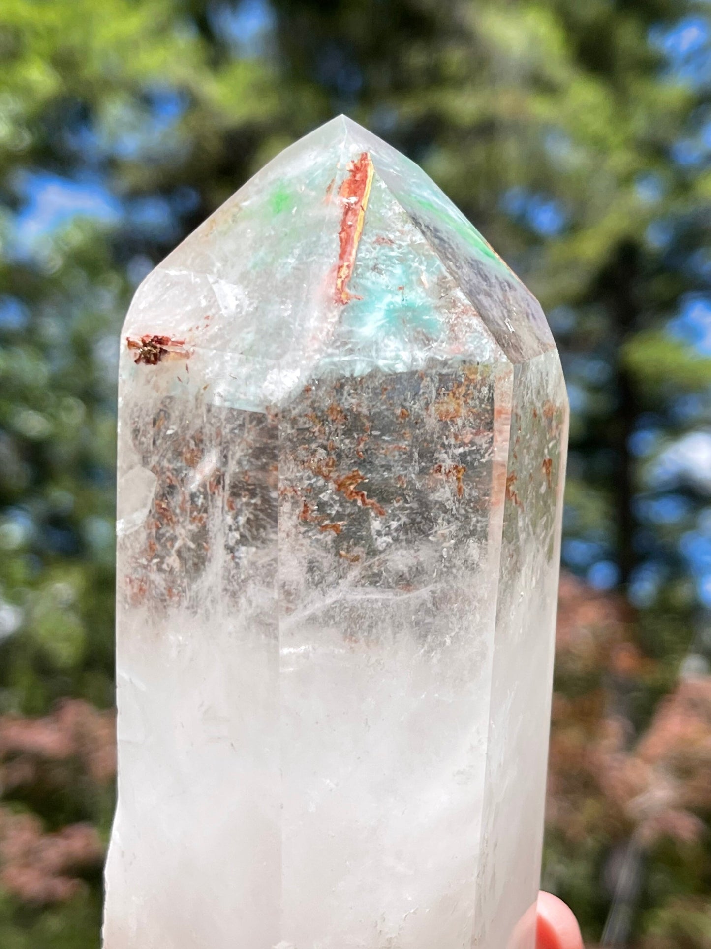 Ajoite, Tangeite and Copper in Quartz, Messina Africa
