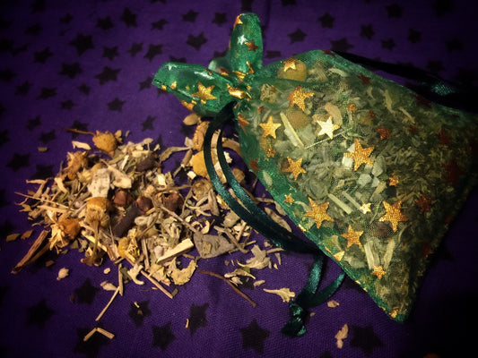 Quick Money Herbal Sachet, Ritual Work