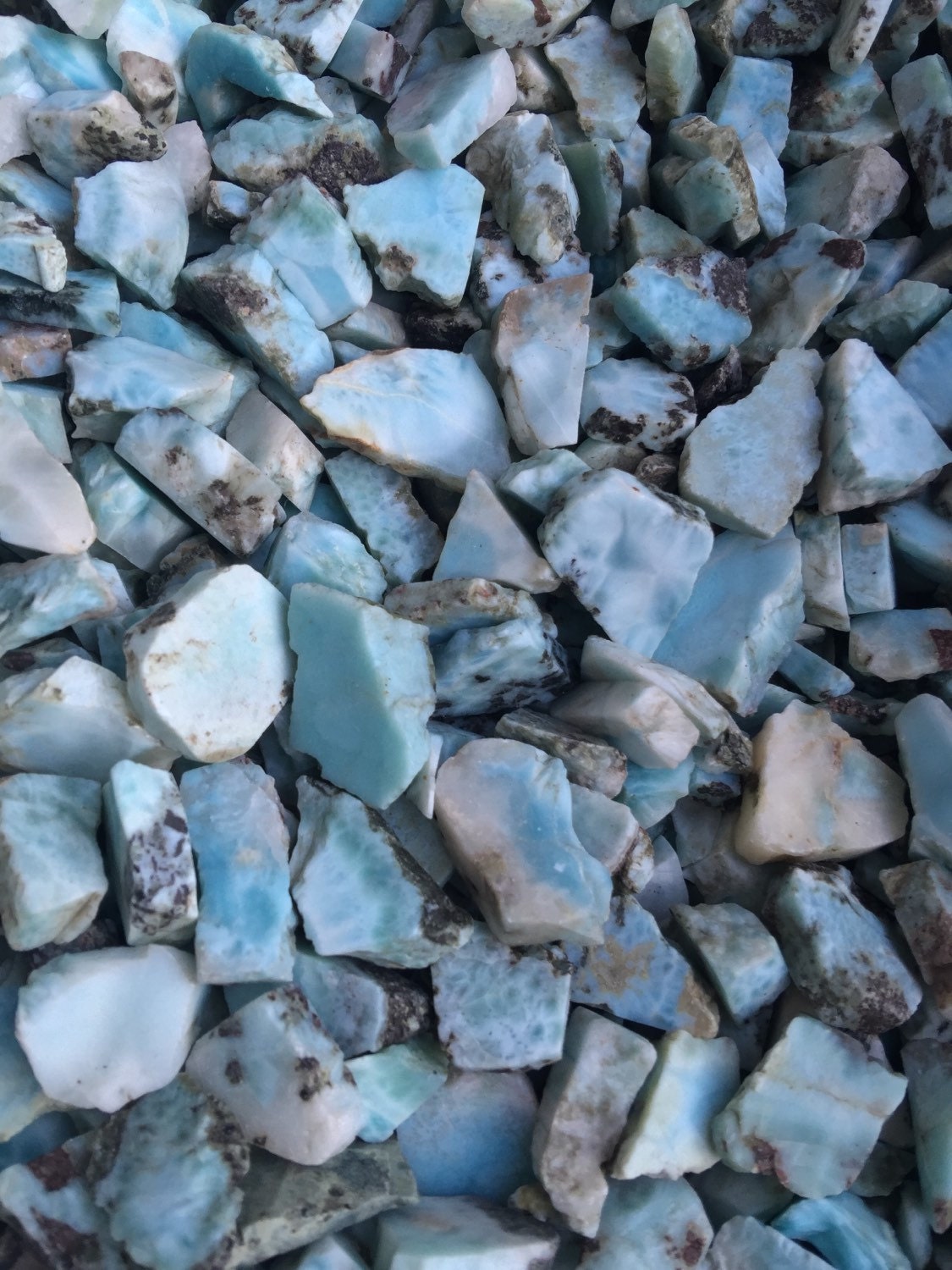 ONE Larimar Stone, Dominican Republic, Raw Mineral