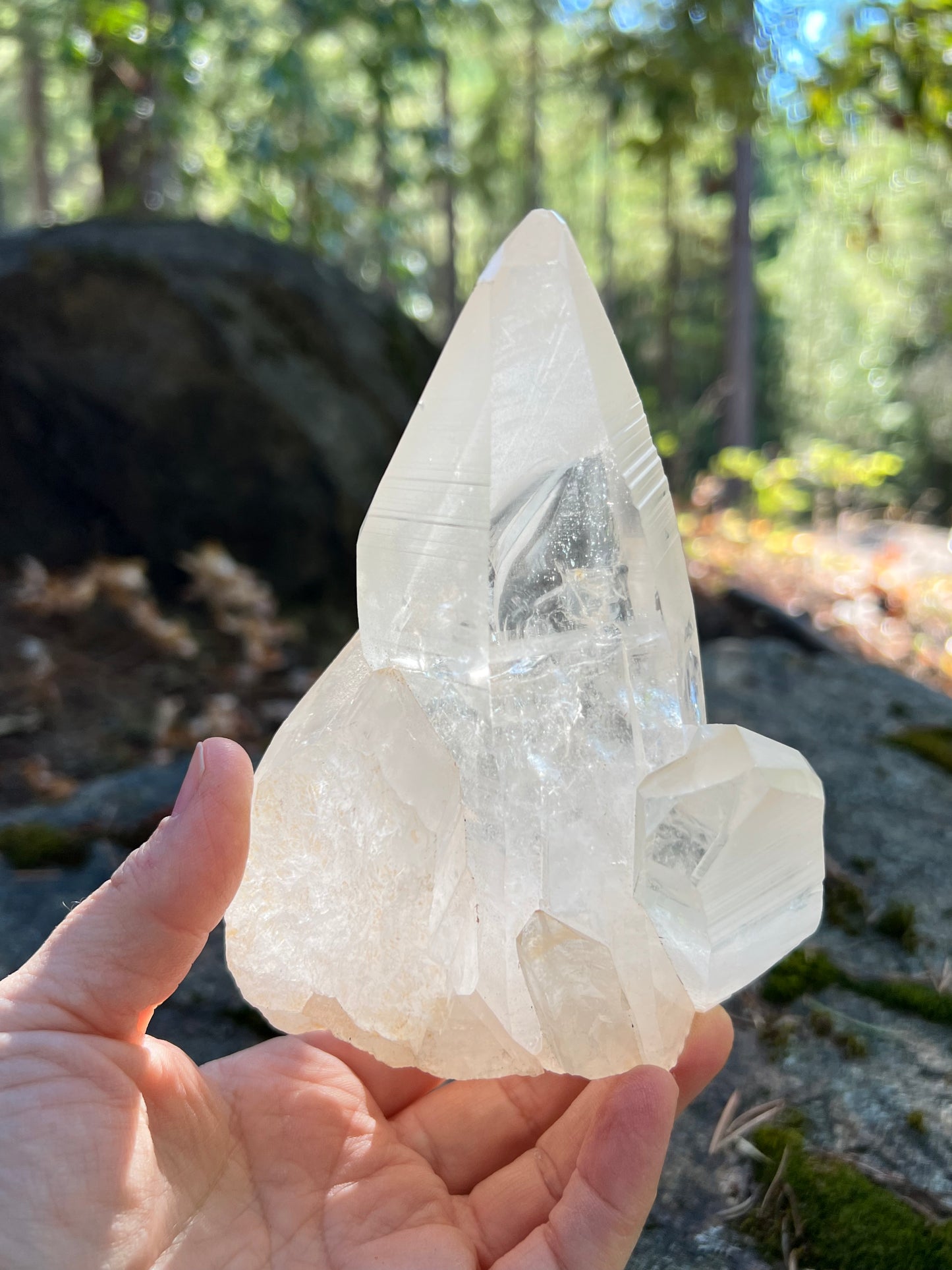 Clear Lemurian Quartz