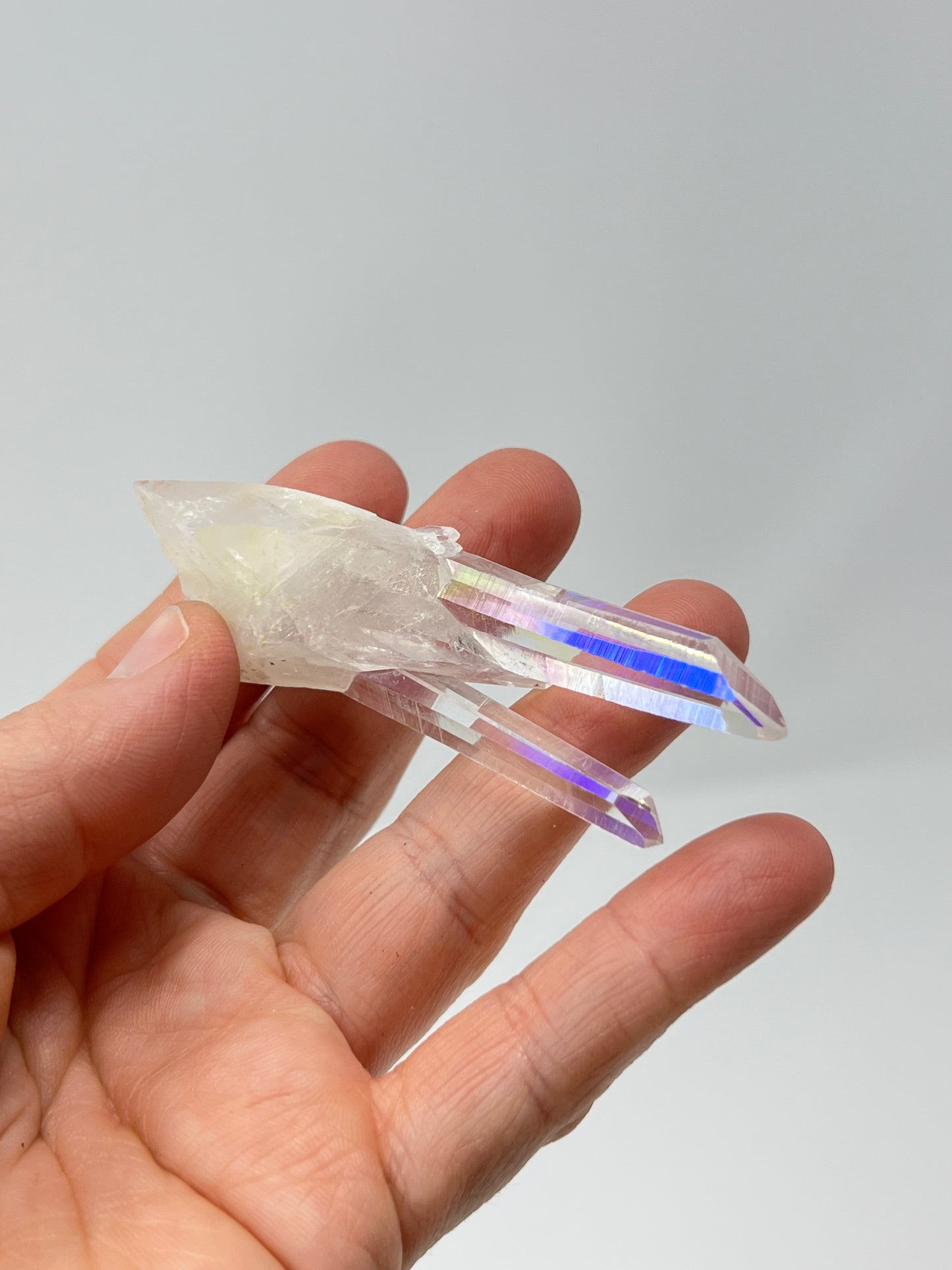 Angel Aura Prismatic Lemurian Points