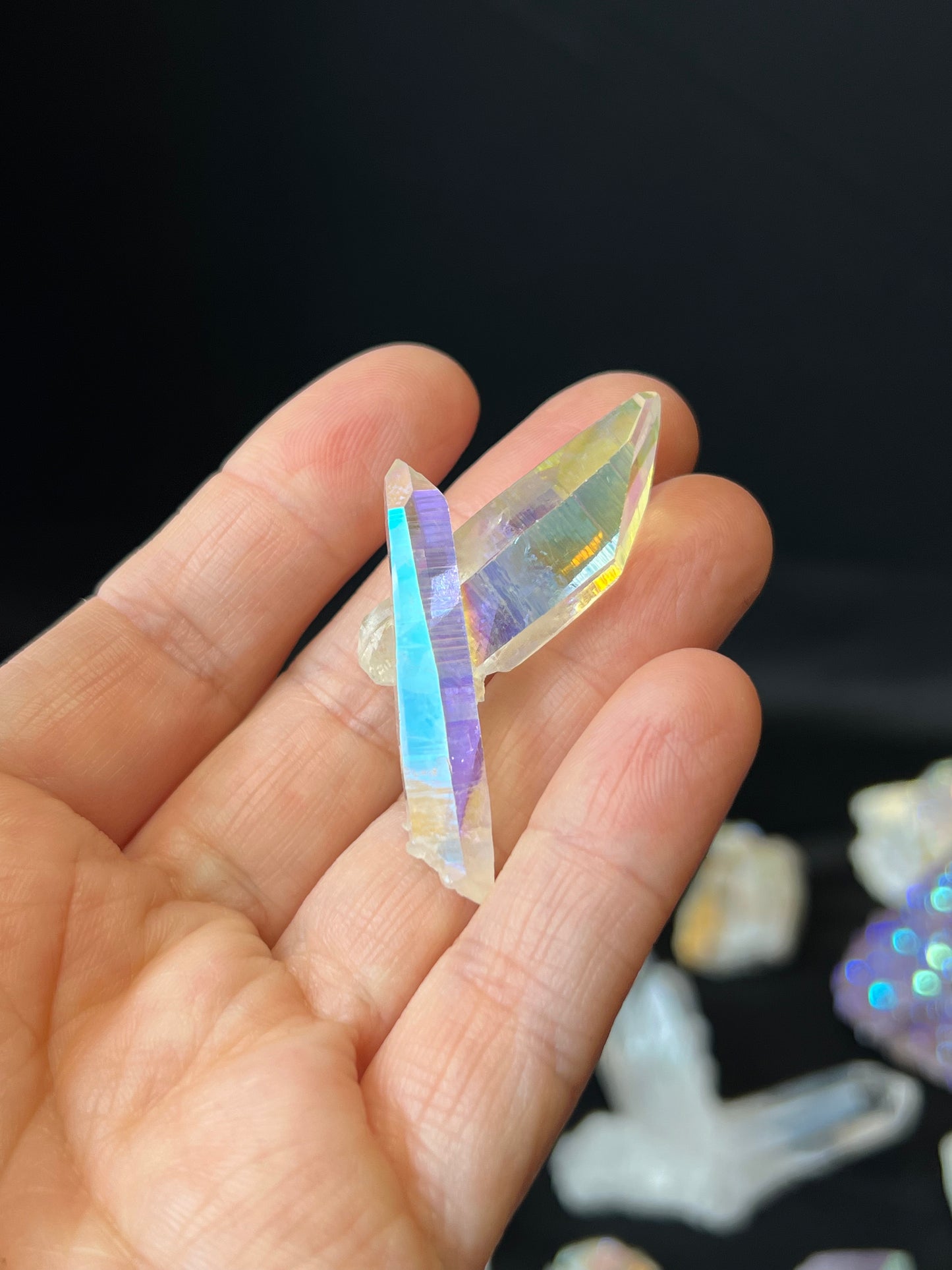Angel Aura DT Quartz Points