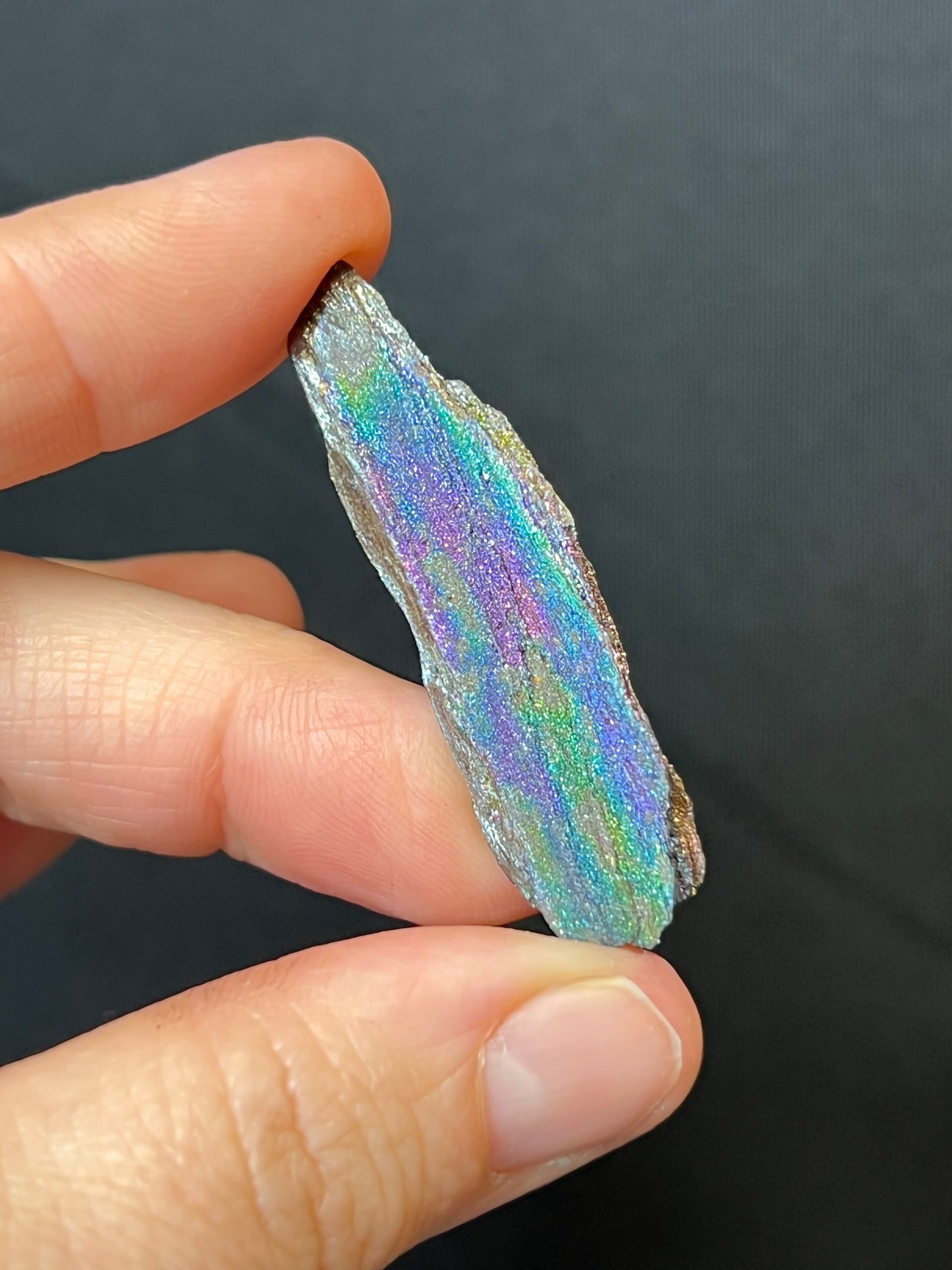 Rare Rainbow Hematite, Iridescent Mineral