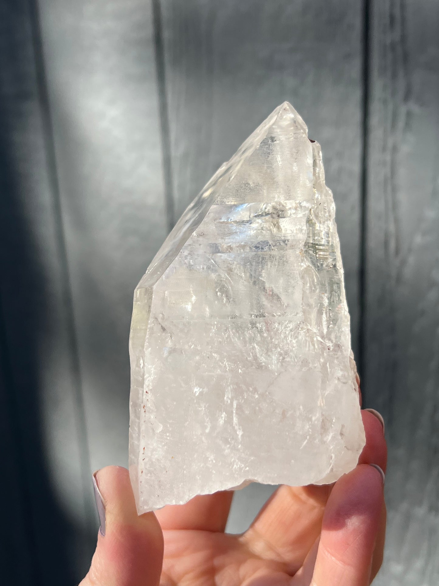 Clear Lemurian Quartz