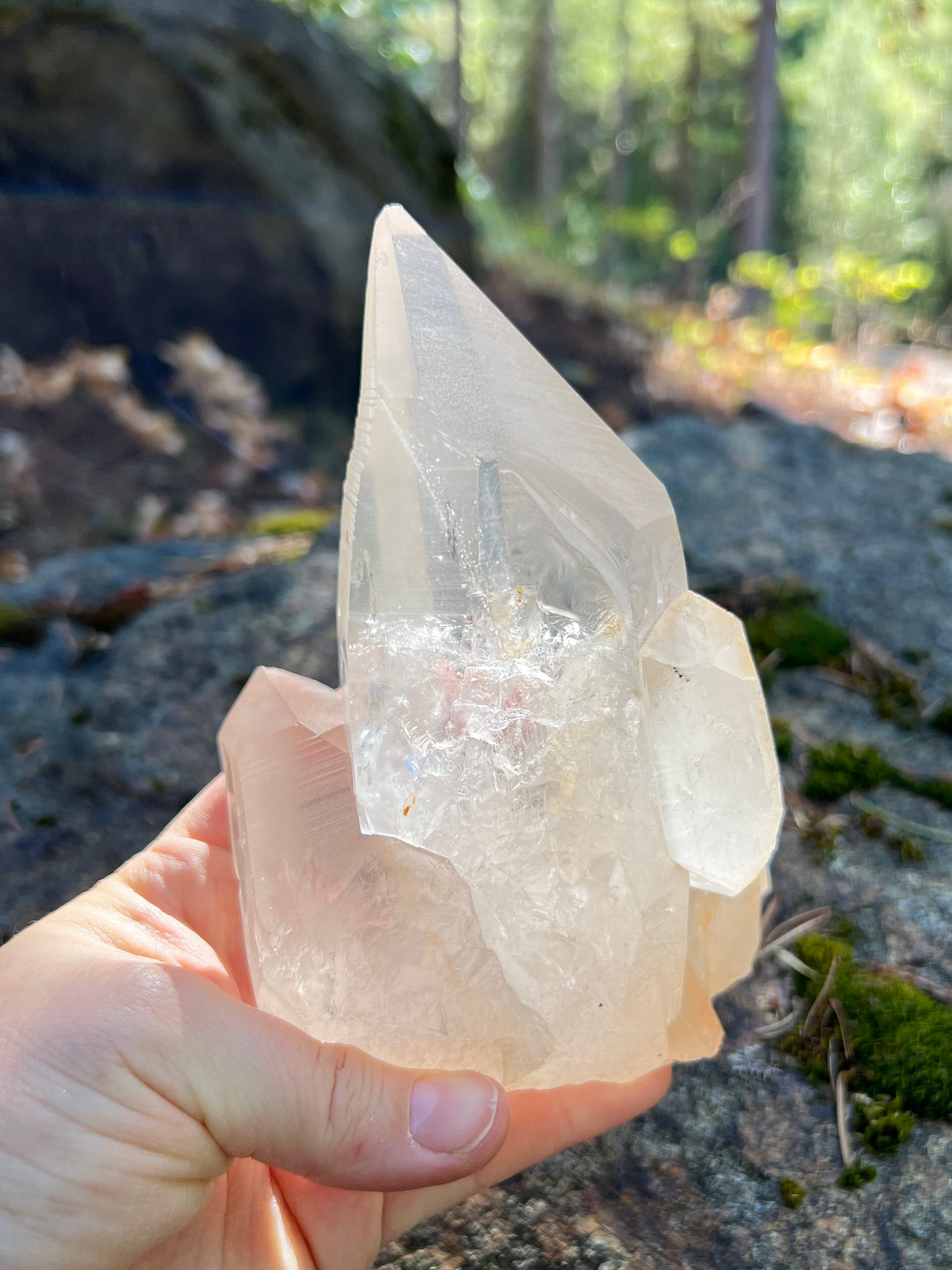 Clear Lemurian Quartz