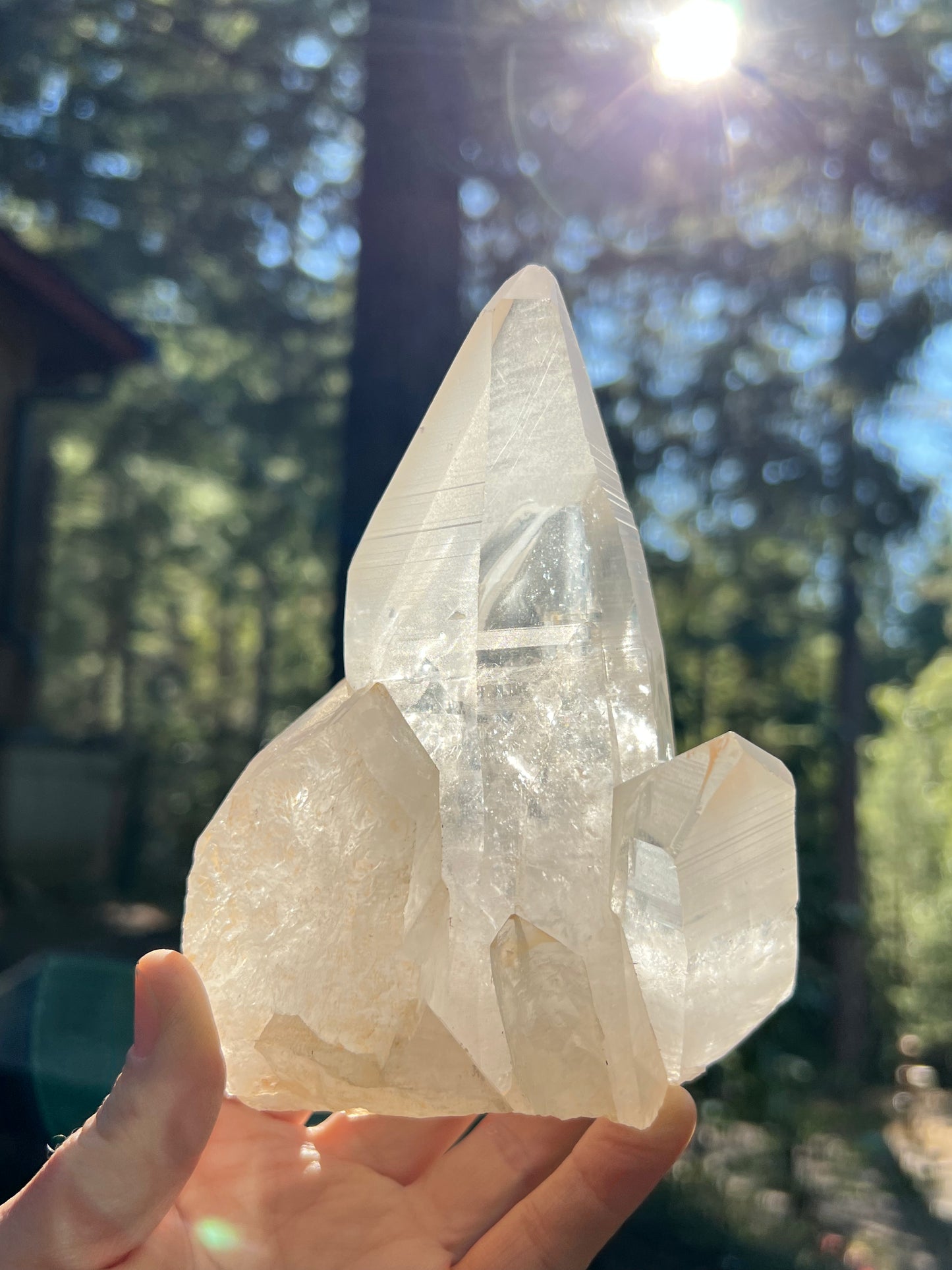 Clear Lemurian Quartz